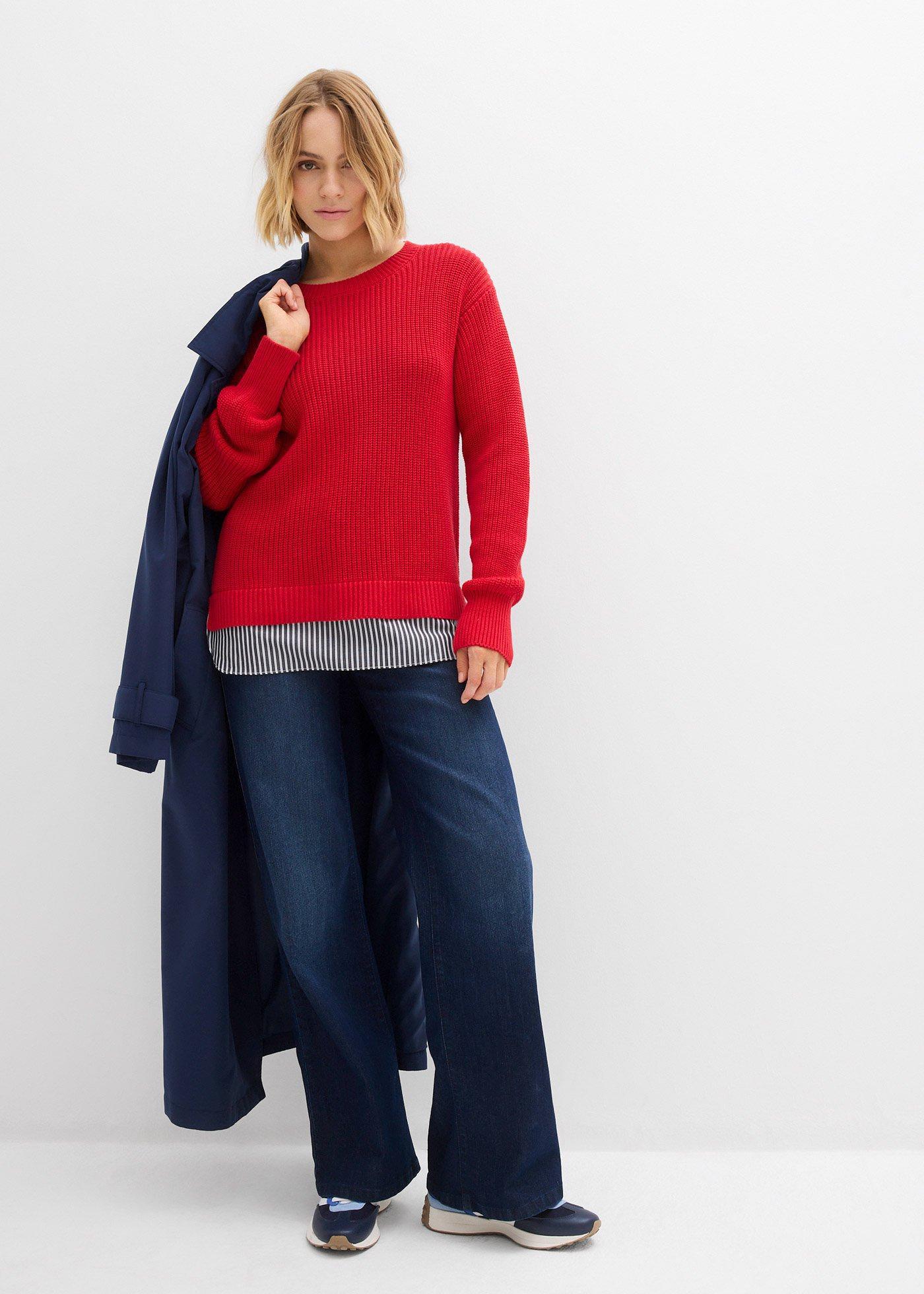 Damen-Strickwaren von bonprix in Rot Lyst DE