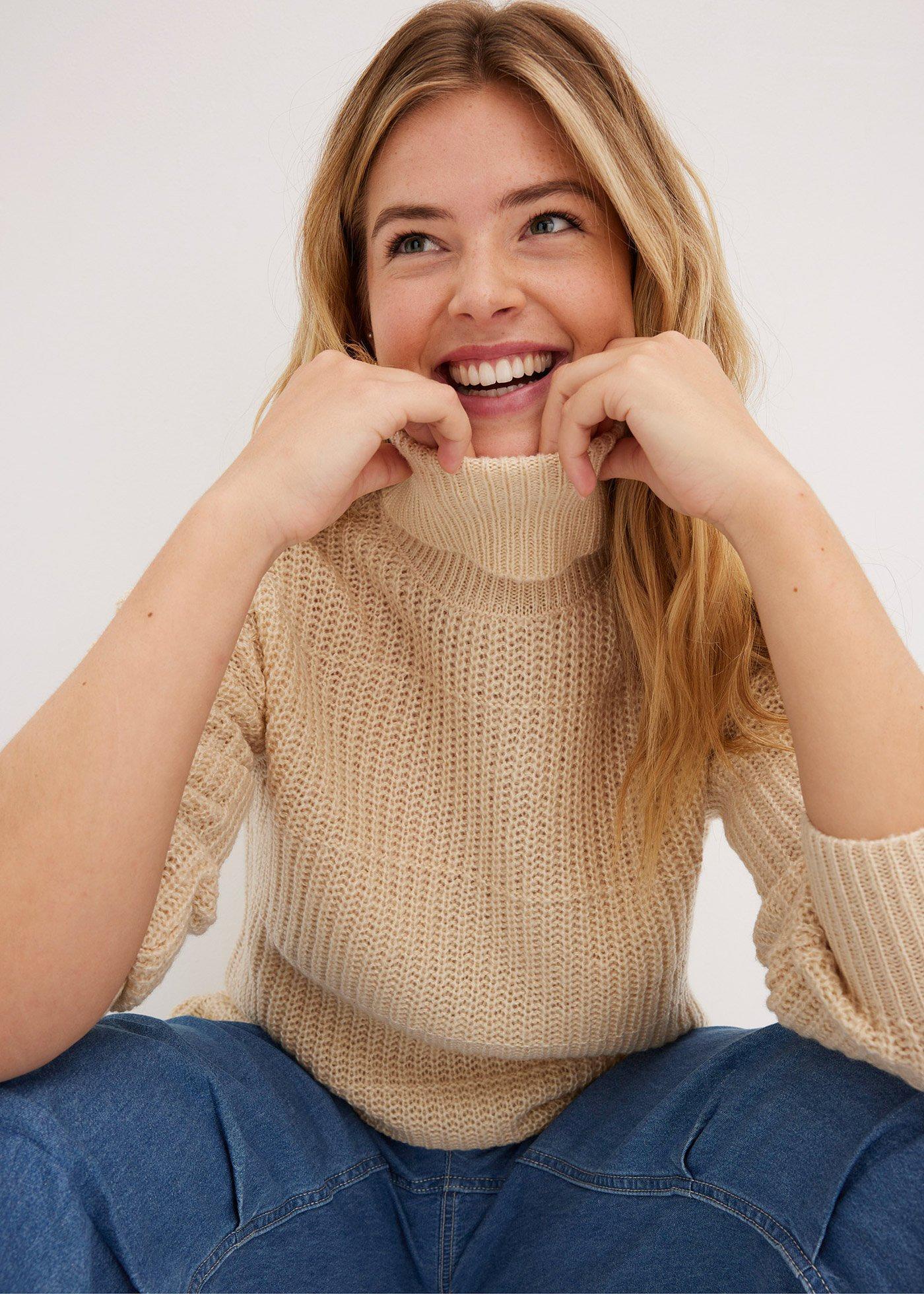 Bon Prix Bonprix Maglie Collo Alto Collo Alto Maglione Natale