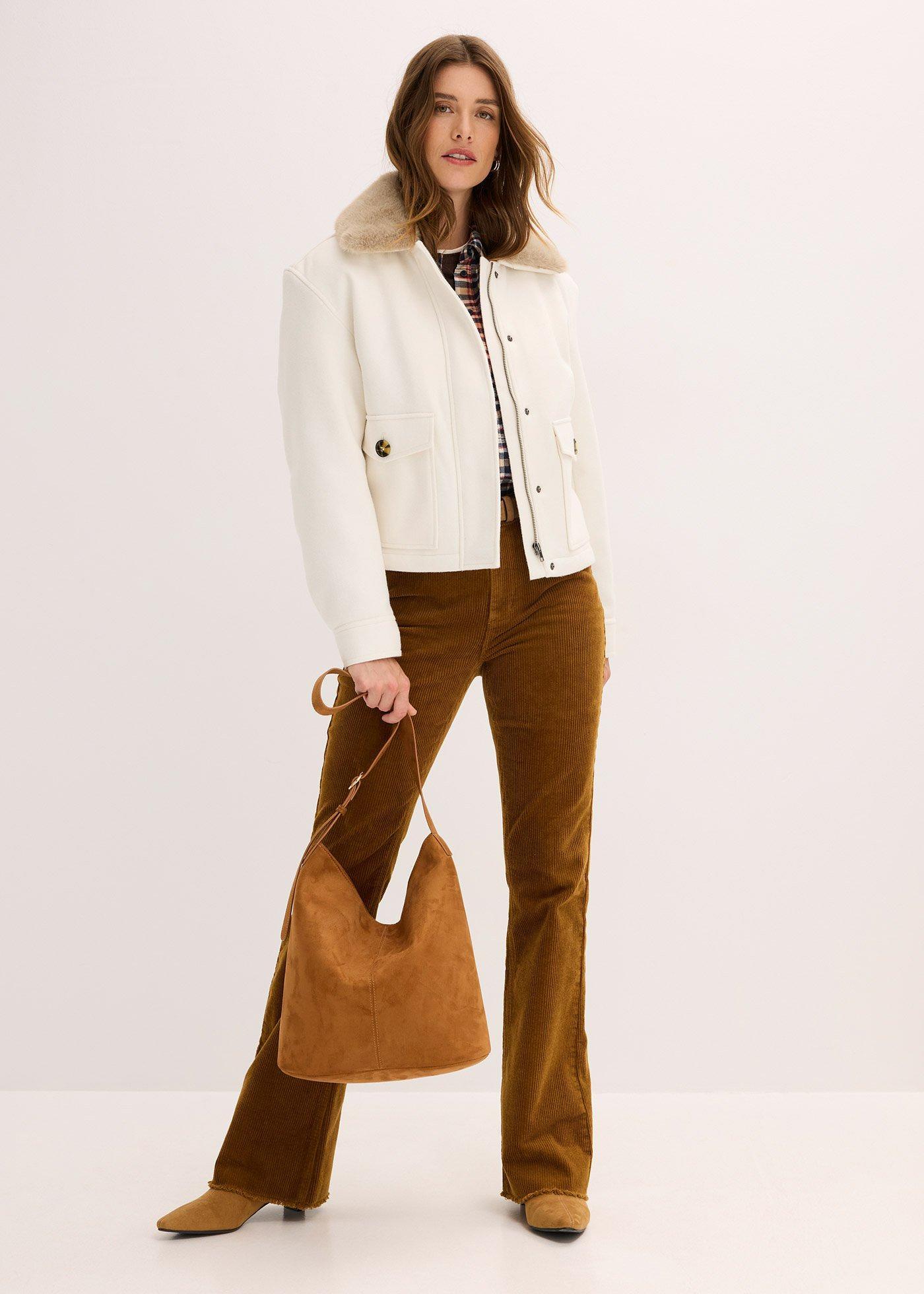 Taschen Winterjacke Bonprix Bonprix Winterjacke In Natur Lyst DE