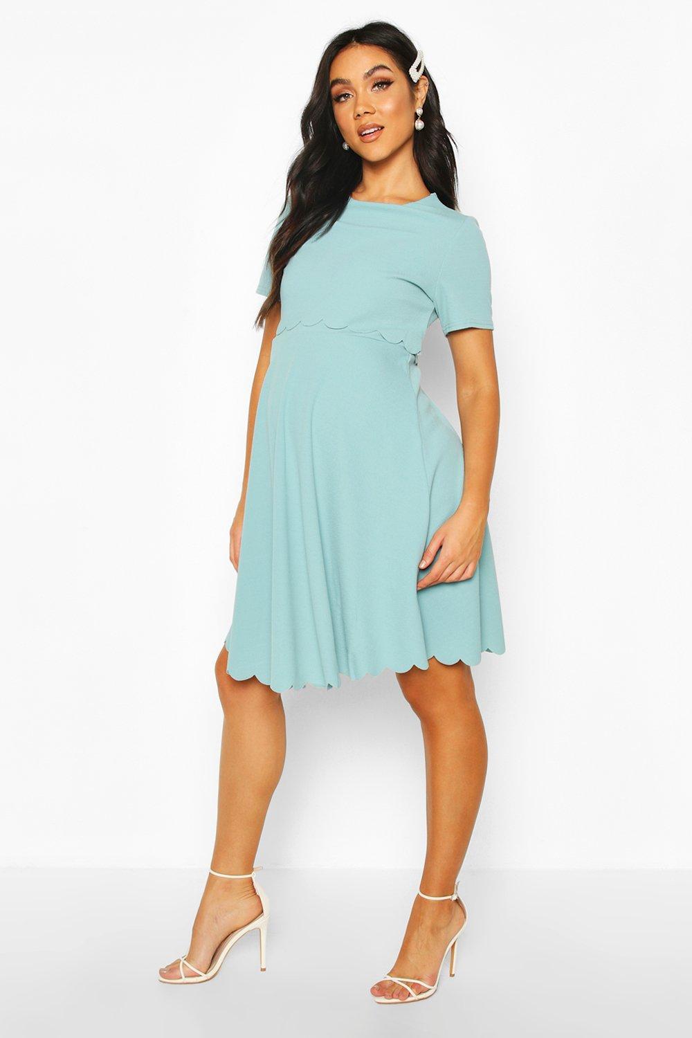 maternity double layer dress