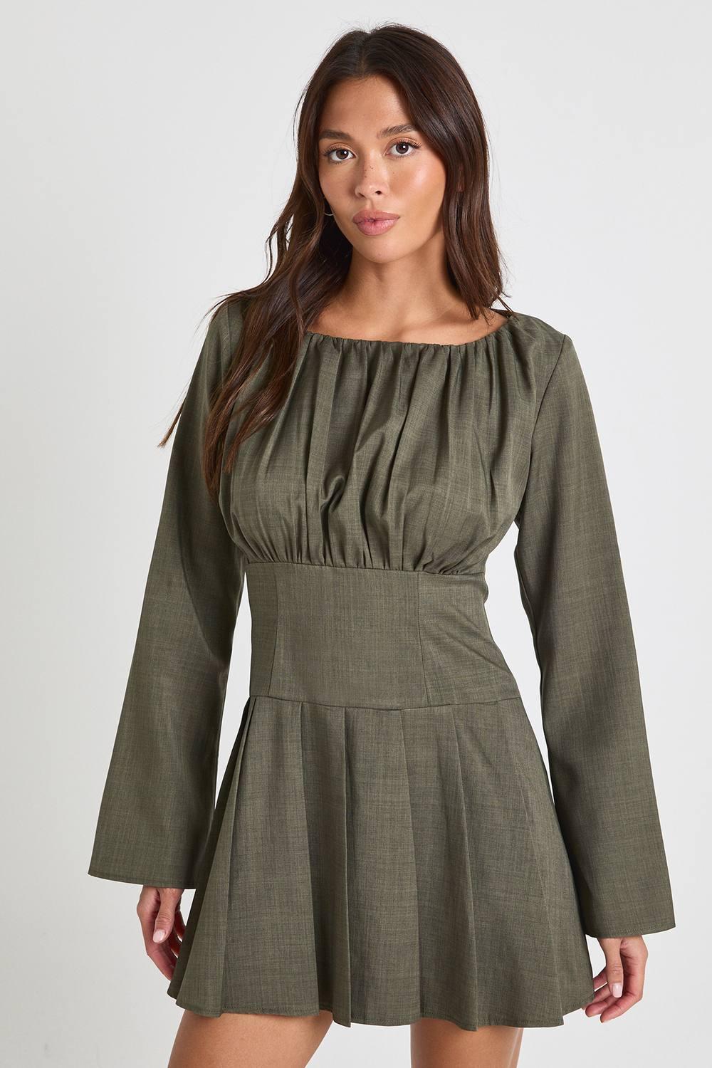Green Boohoo Dresses for Women | Lyst Green Boohoo Dresses for Women | Lyst