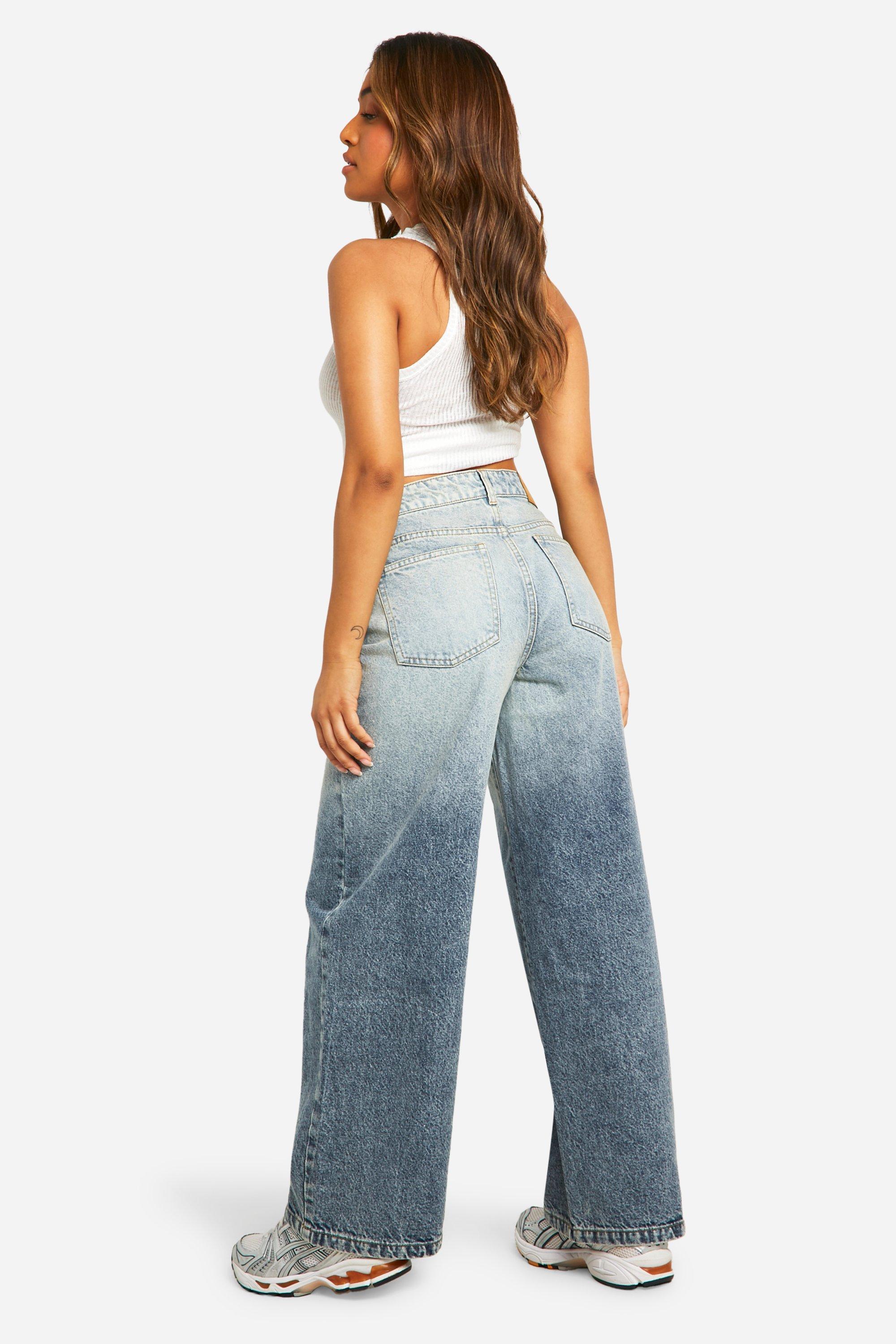 Super high waisted jeans petite deals