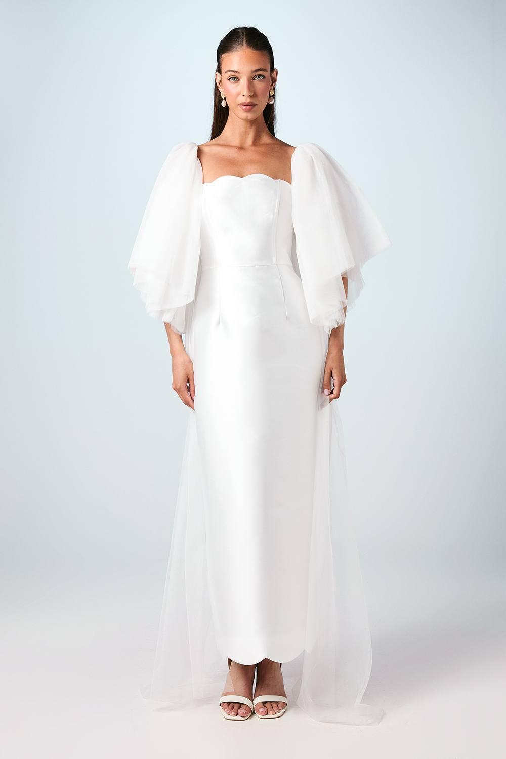 sachin and babi light blue dress Luisa Beccaria