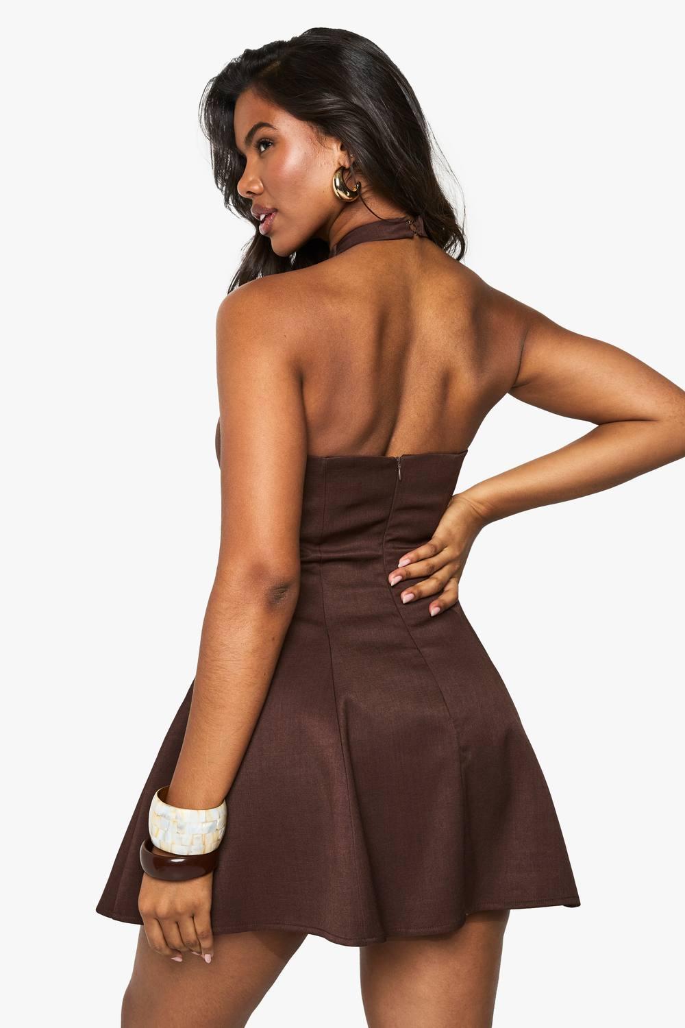 Designer Light Brown Skater Dress for Women - Up to 86% off | Lyst - Page 3