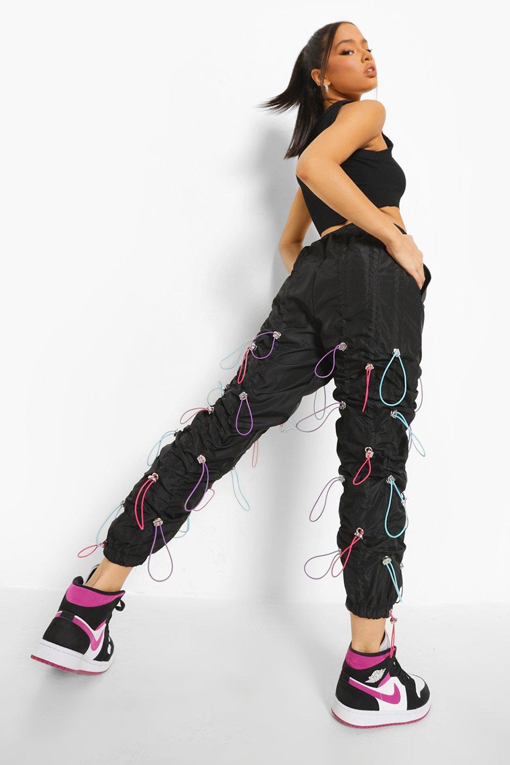 mnml  melo in our Bungee Cord Pants  Available now on  Facebook