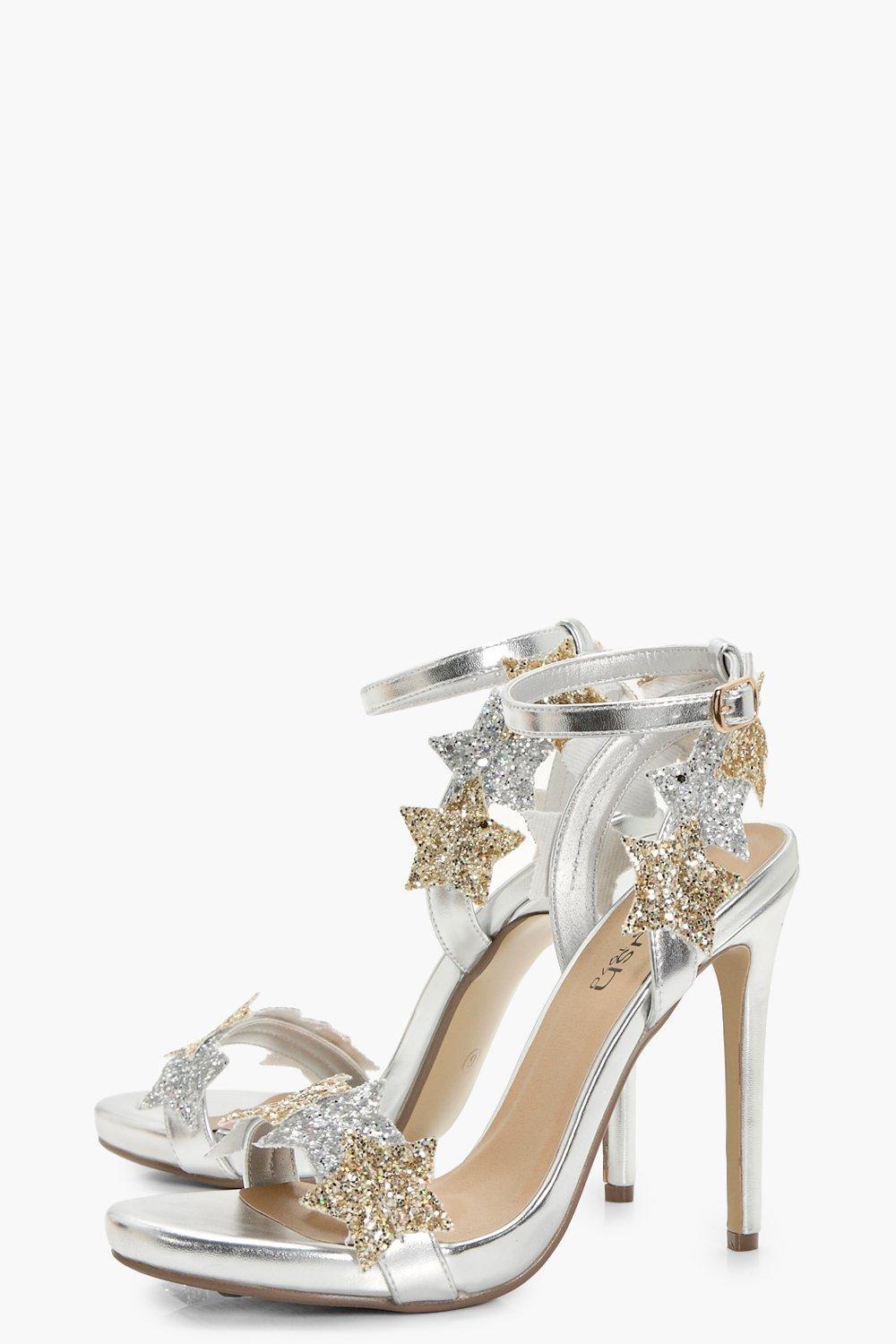 silver star heels