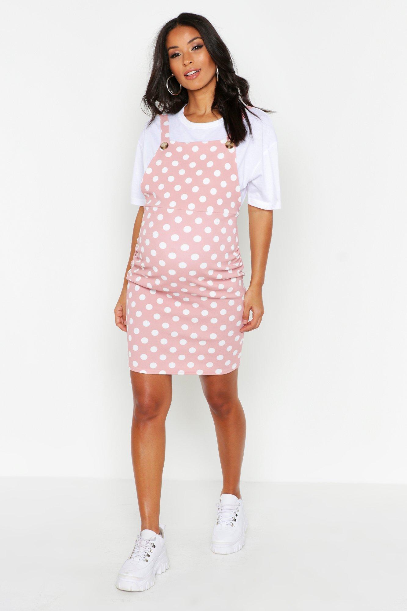 pink pinafore