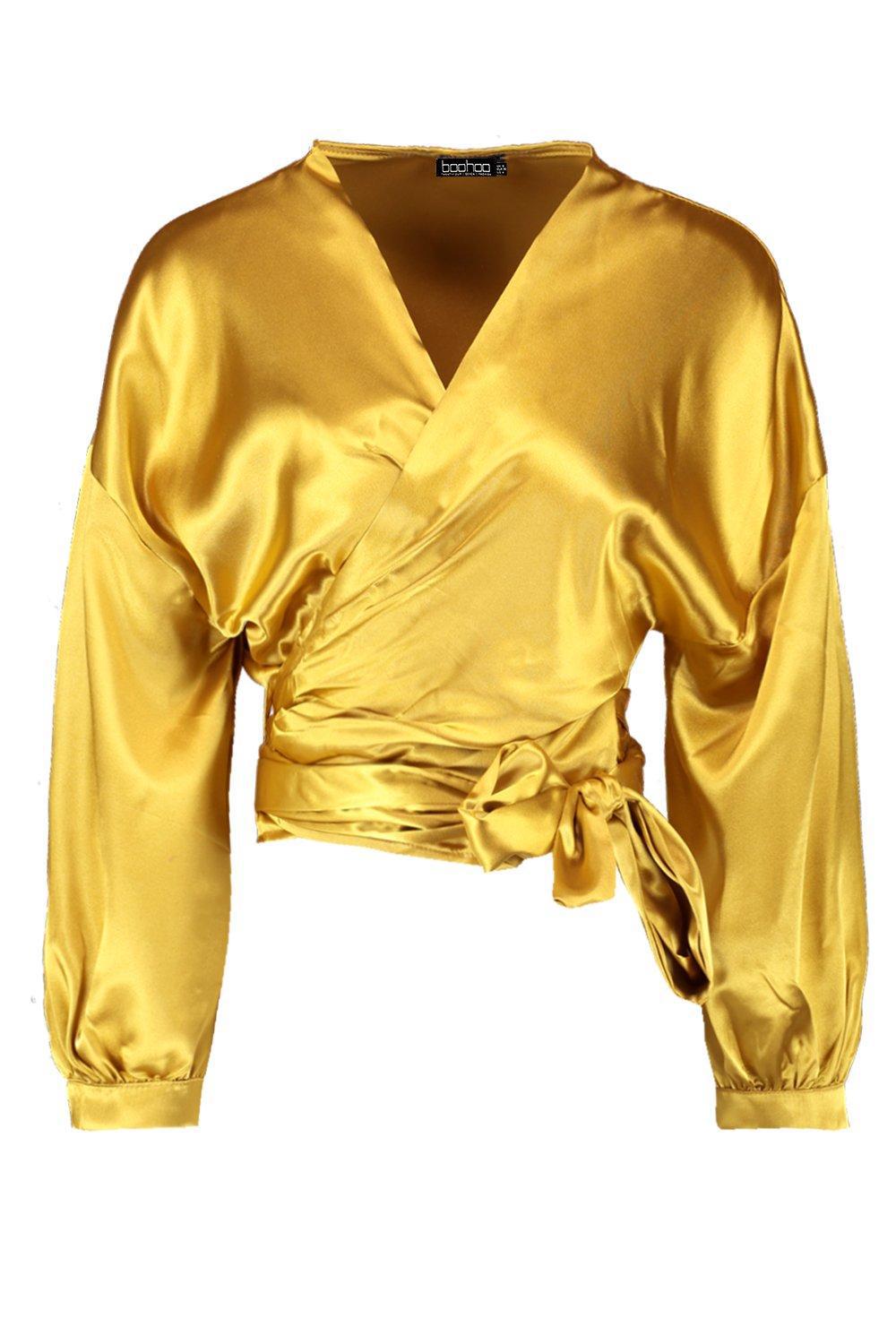 boohoo yellow top