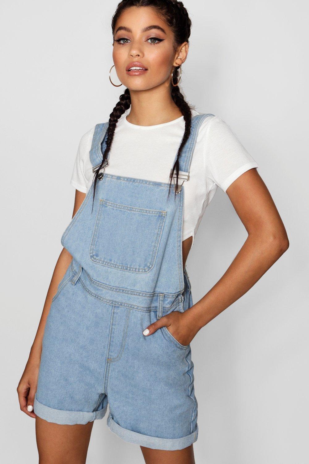 oversized overall shorts