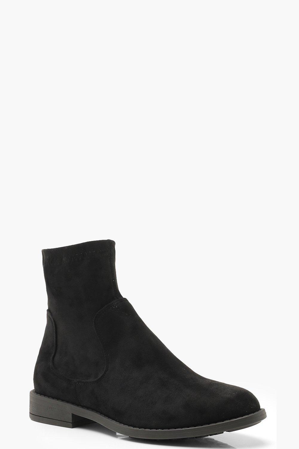 sam edelman pauline zip chelsea leather booties