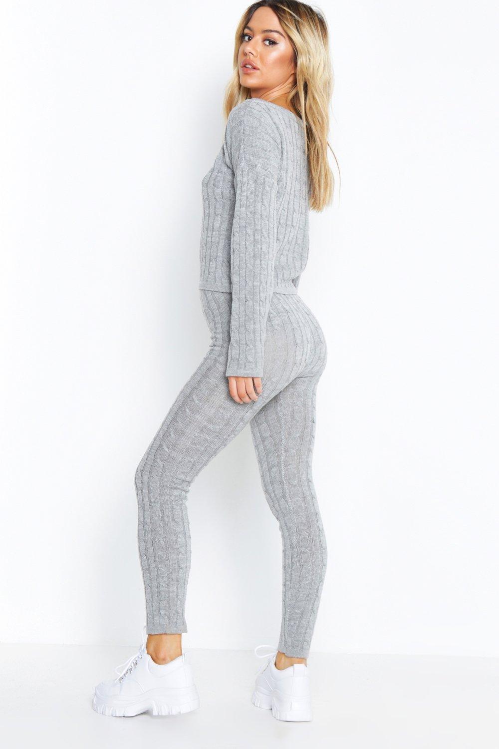 Petite knitted loungewear set Clearance
