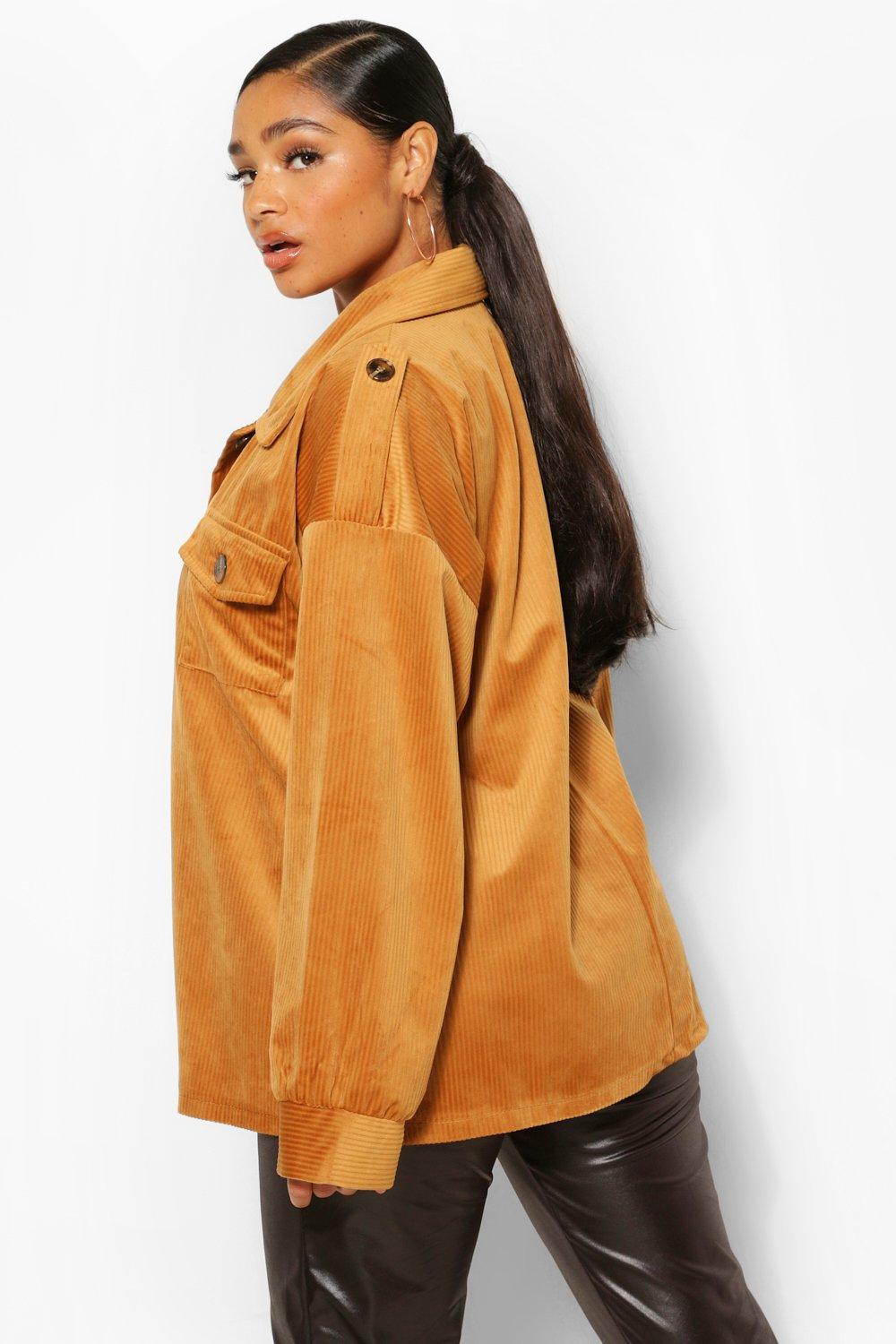 jumbo cord overshirt