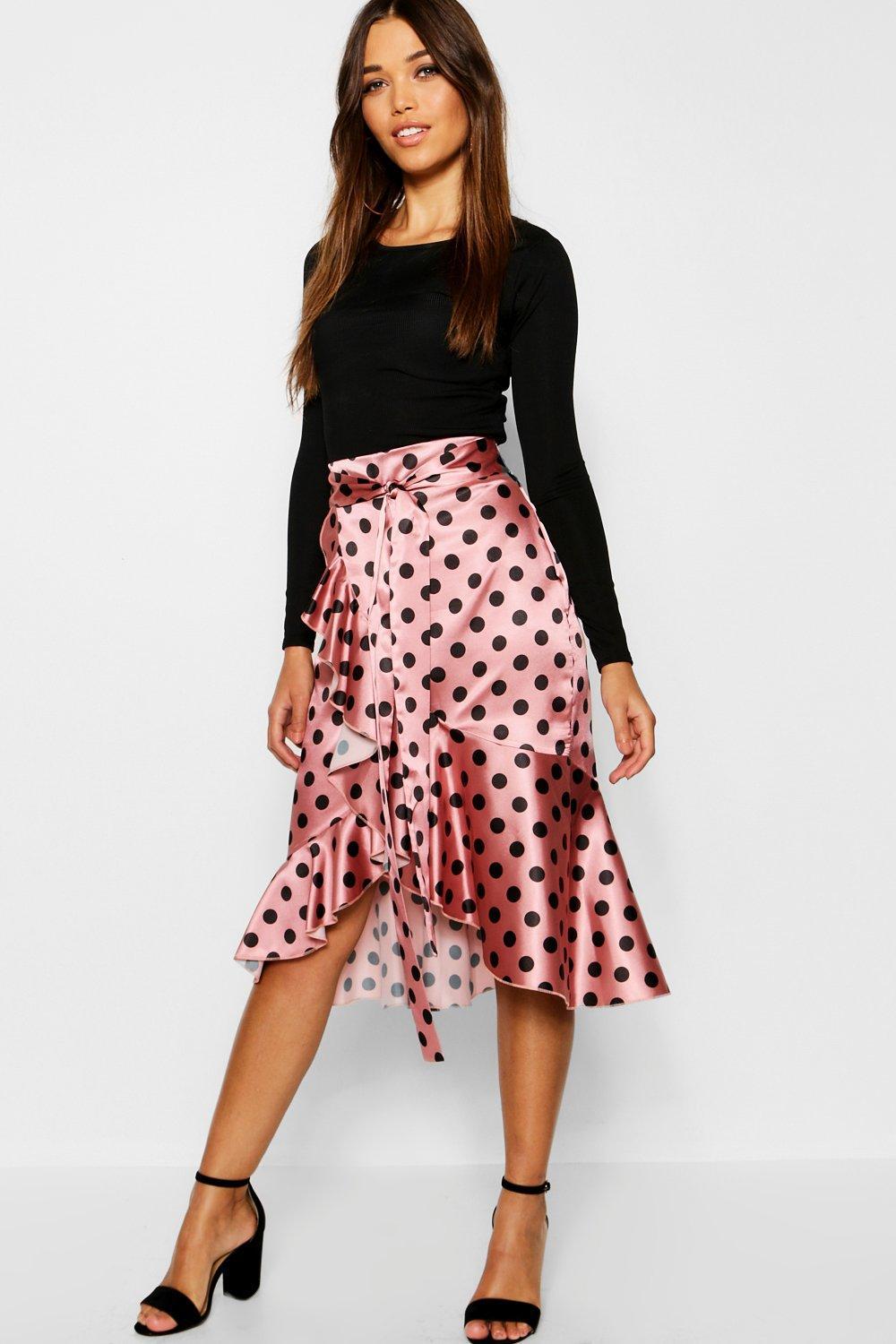 boohoo polka dot top