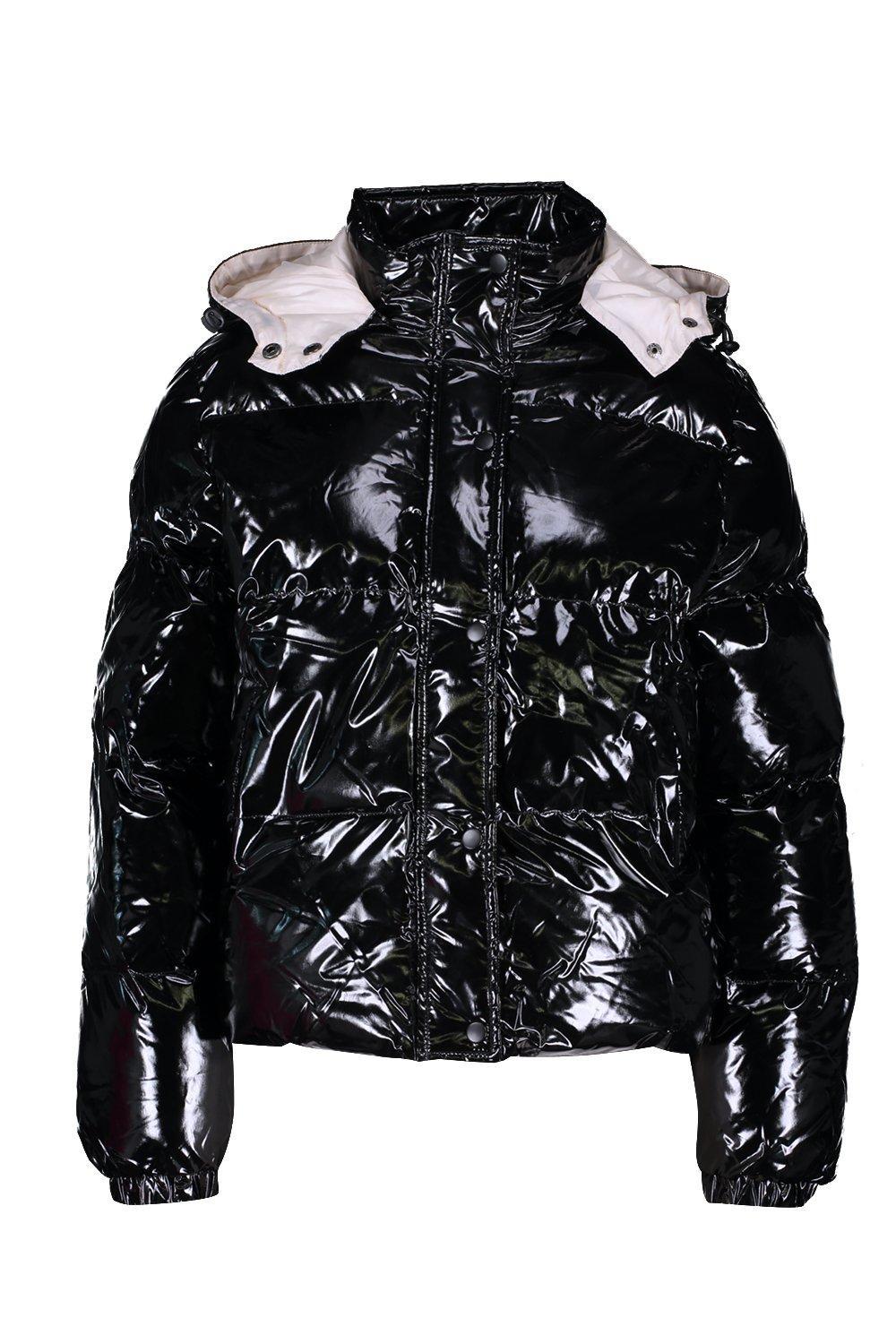 vinyl winter jacket