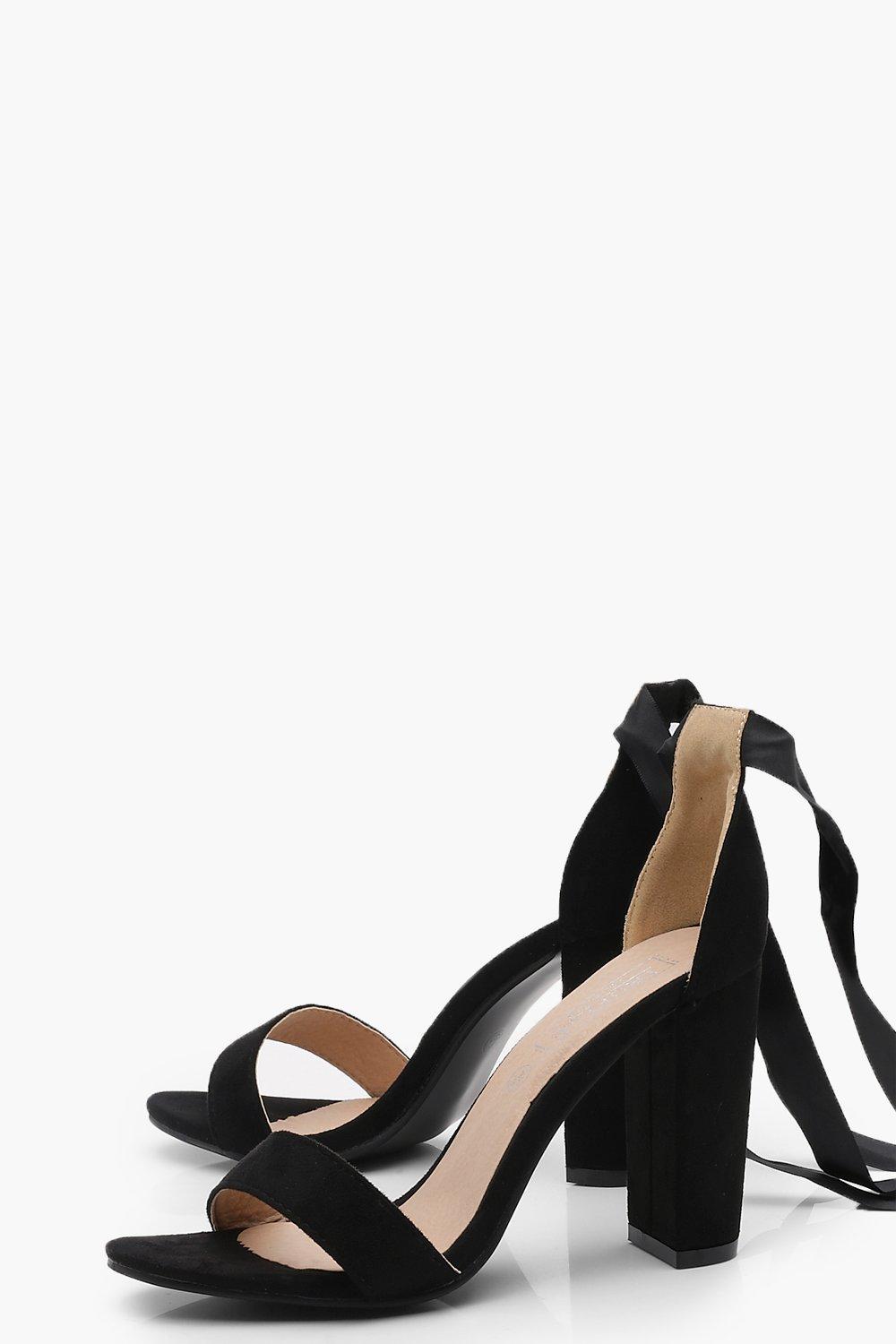 strap tie heels