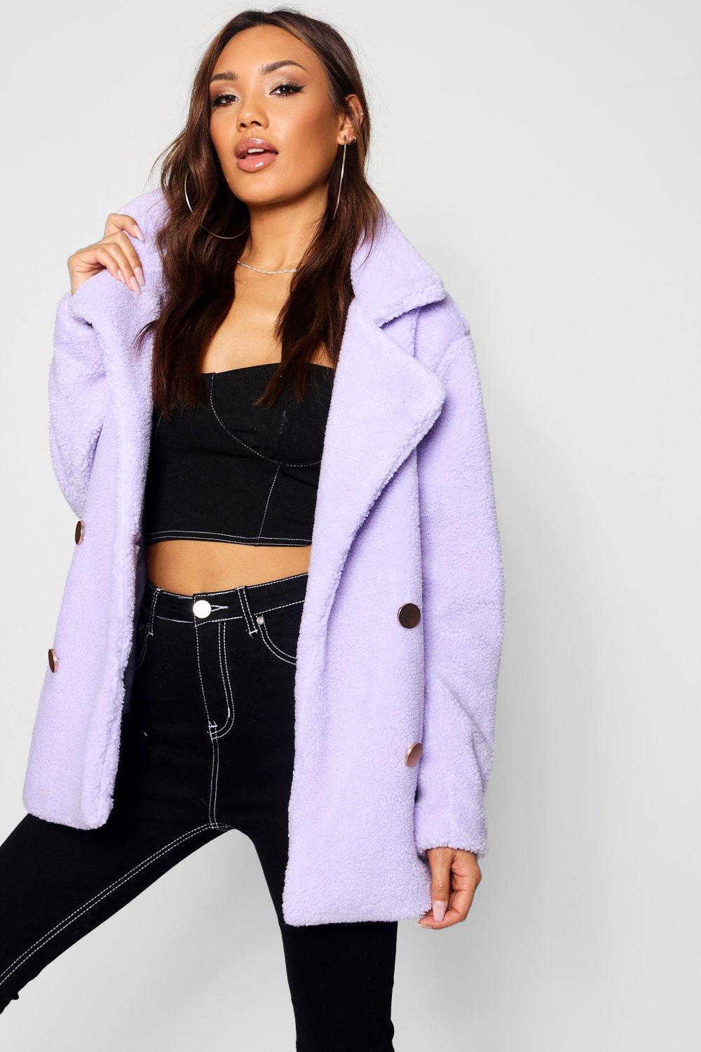 boohoo purple jacket