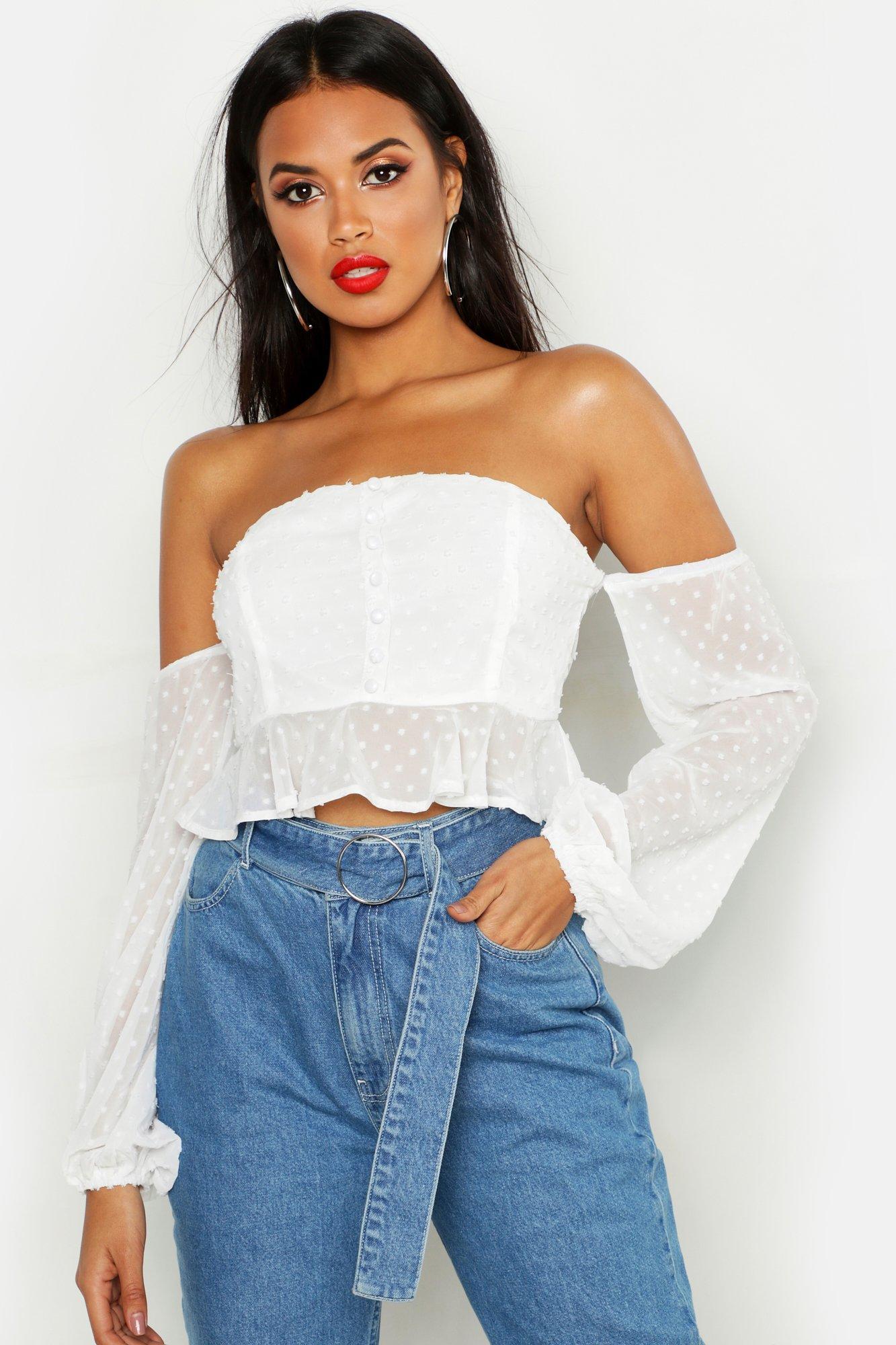 Off the shoulder cap sleeve Clearance