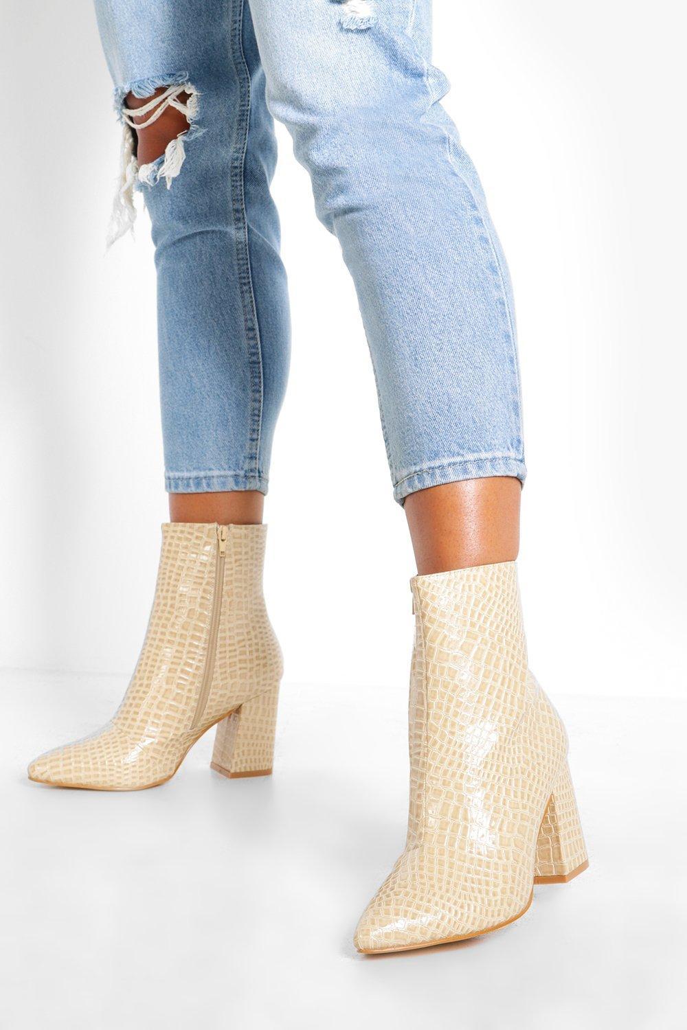 wide fit croc boots