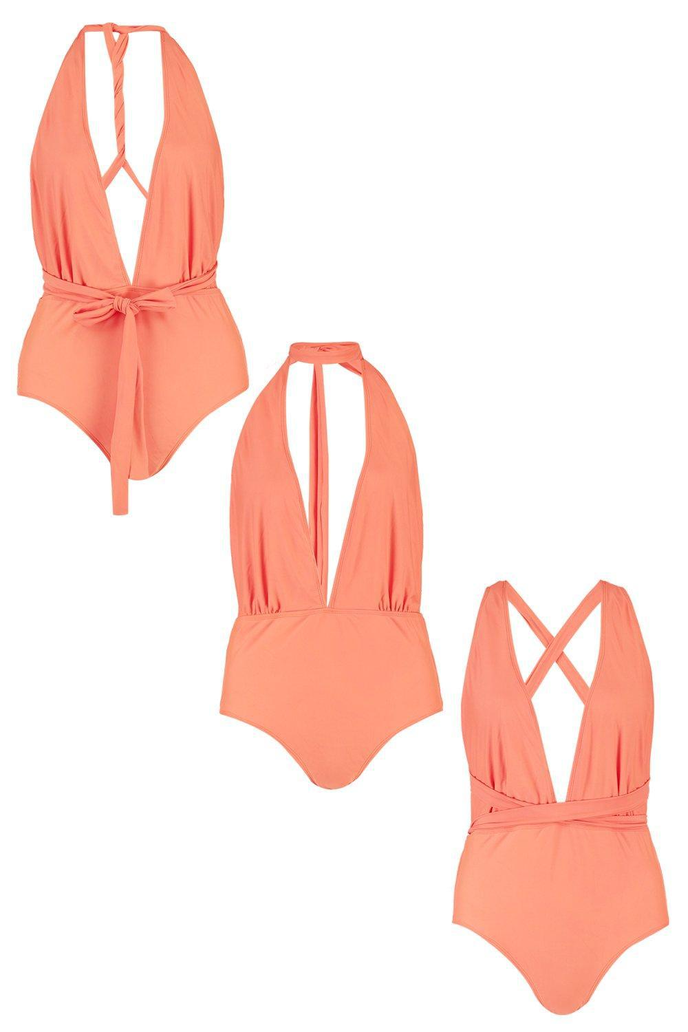 boohoo multiway swimsuit