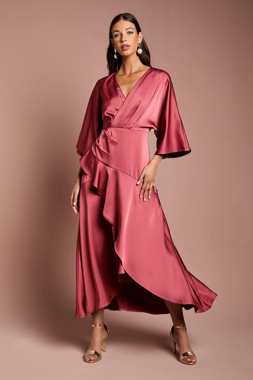 satin button up dress Satin Tie Waist Mini Shirt Dress