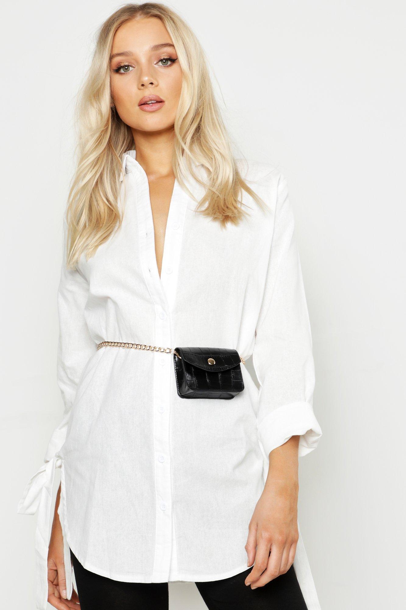 mini chain belt bag