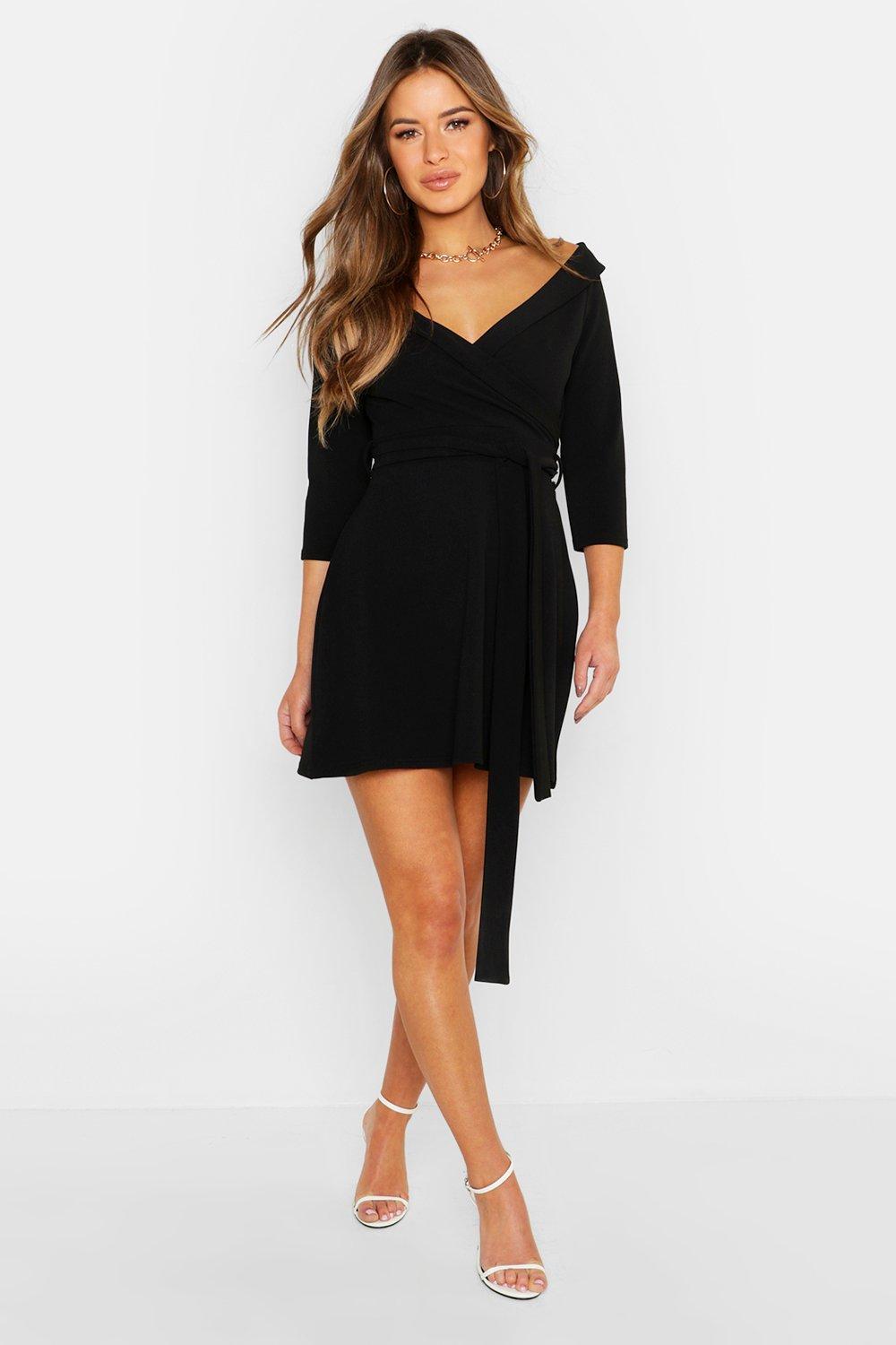 tailored skater dress