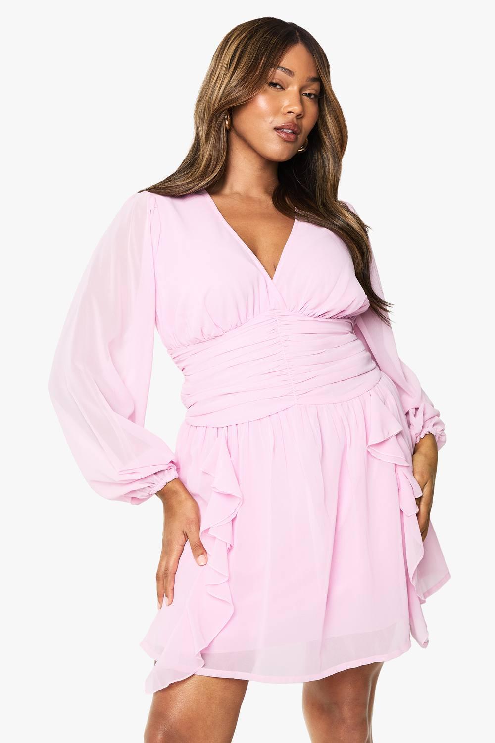 Designer Pink Long Sleeve Skater Dresses for Women - Up to 88% off | Lyst Designer Pink Long Sleeve Skater Dresses for Women - Up to 88% off | Lyst