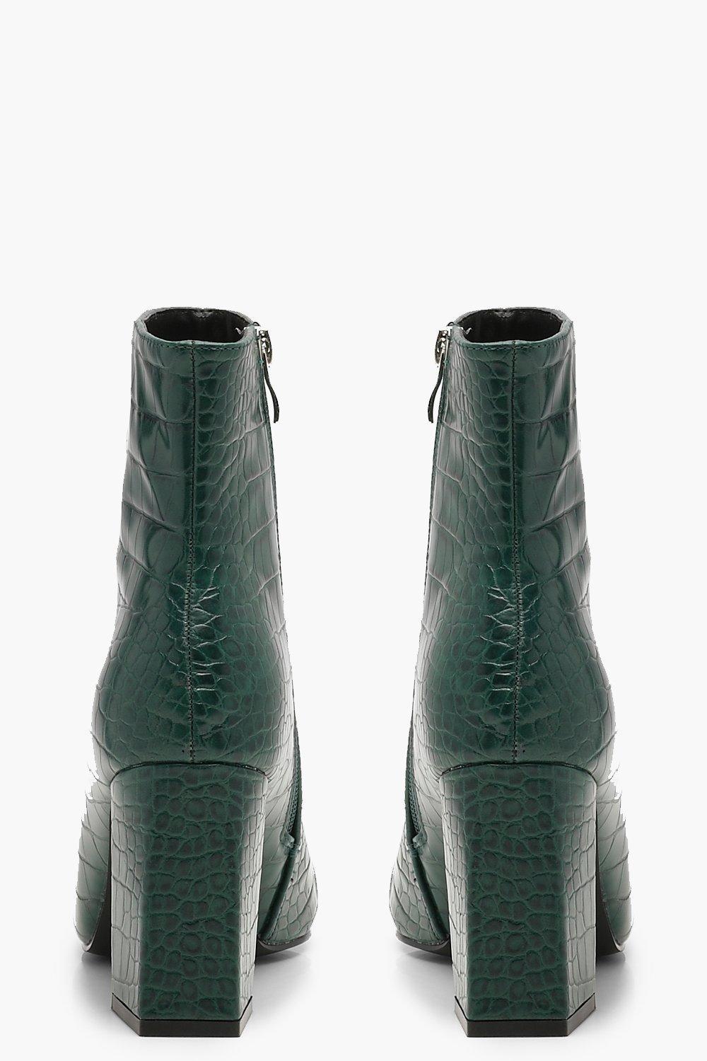 boohoo green boots
