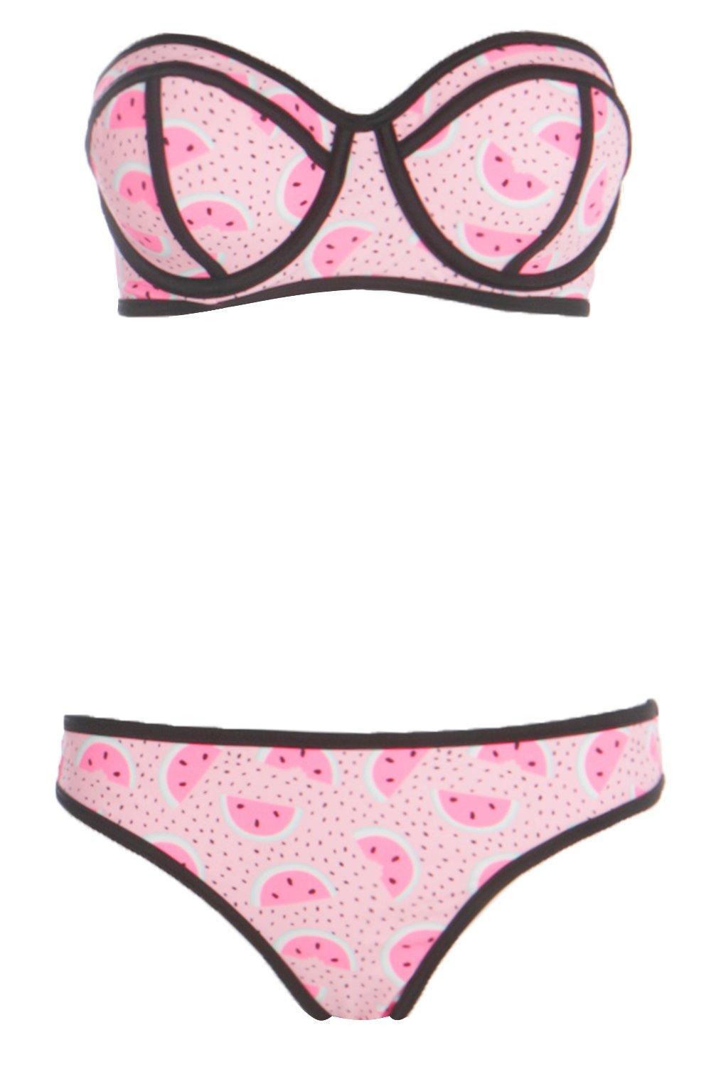boohoo watermelon bikini