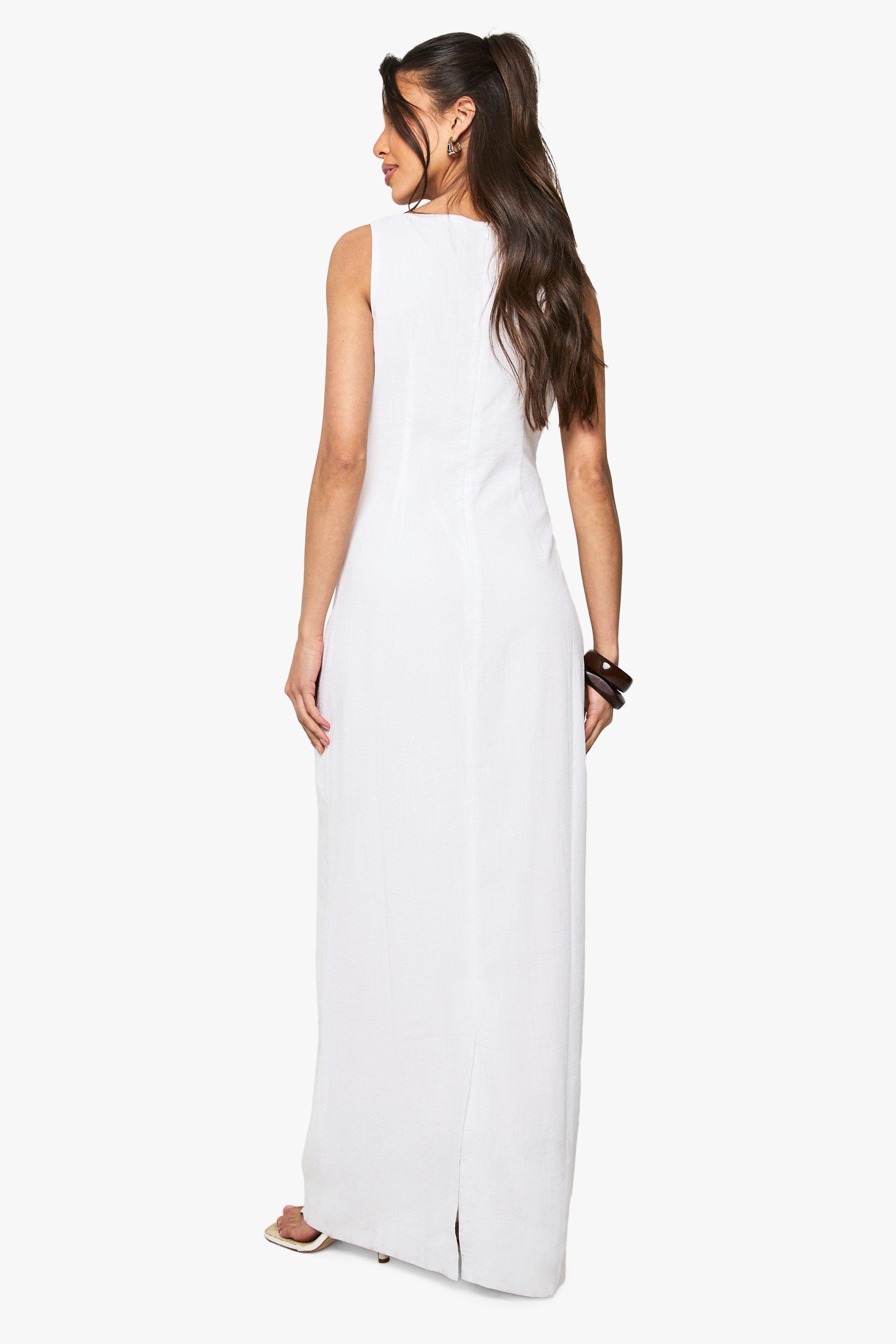 Vestidos en Blanco de Boohoo de mujer Lyst Página