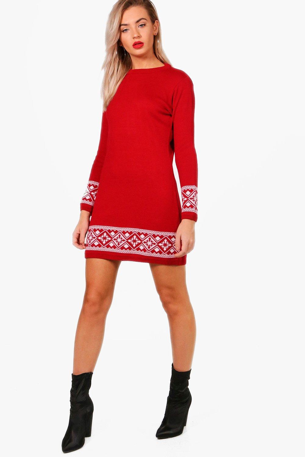 christmas jumper dress next