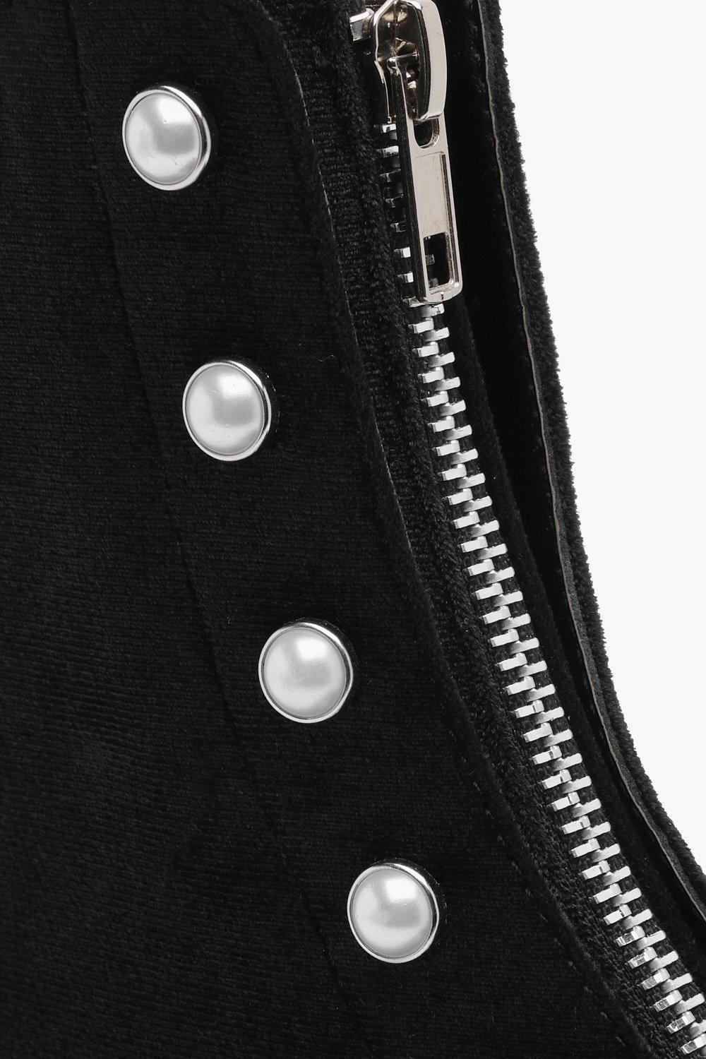 zip front biker boots