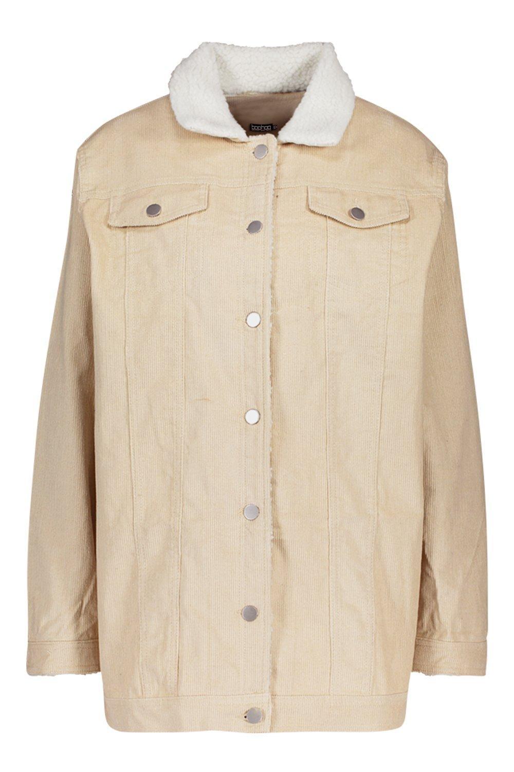 borg long line cord jacket