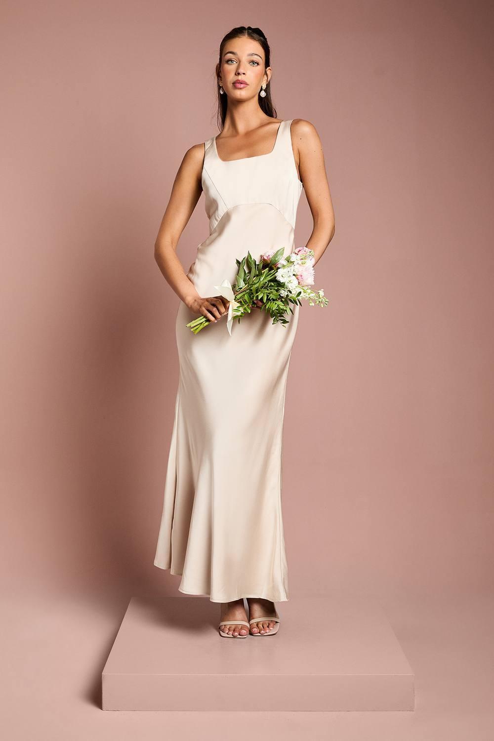 crepe bridesmaid dress Celeste Moss Crepe Bridesmaid Dress in Merlot