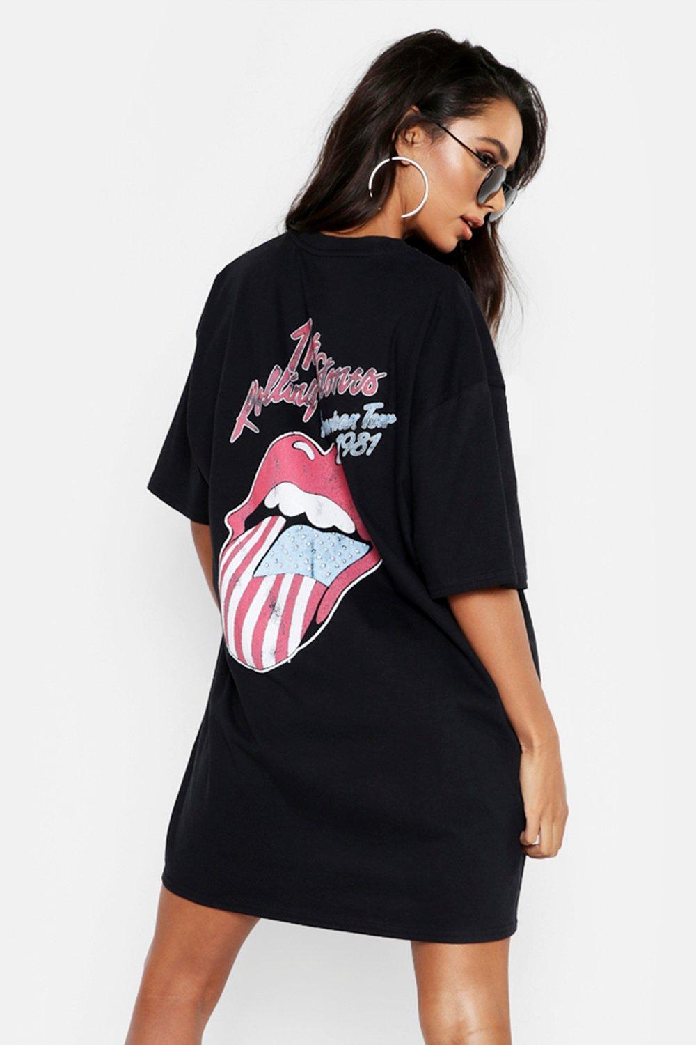 boohoo t shirt dresses