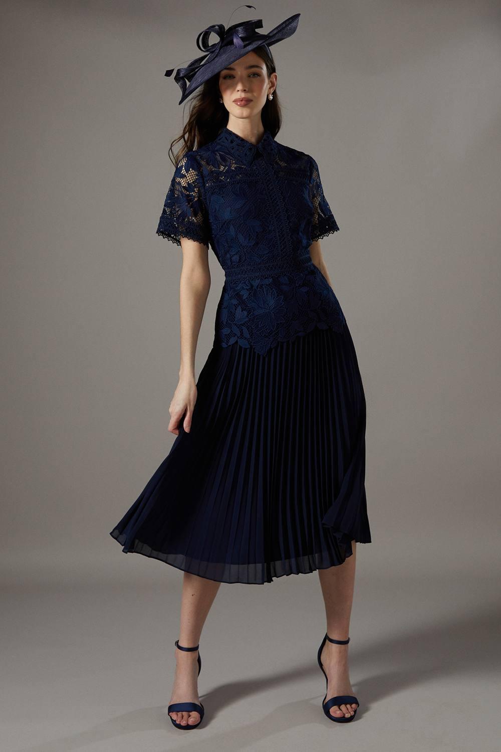 coast pleated dress Lemon Coast Pleated Mesh Printed Cape Maxi Dress With Gemstone