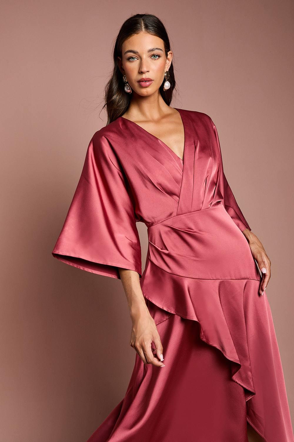 liyana ruched side midi dress Zenya Split Ruched Midi Dress Black
