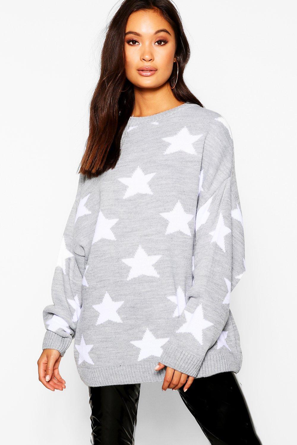 oversized star sweater