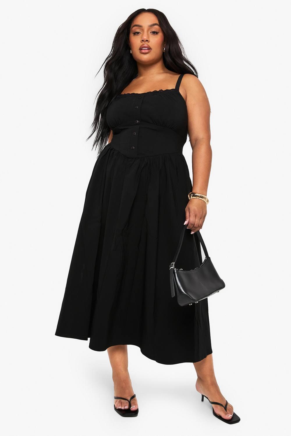 Boohoo Fit And Flare Dresses for Women | Lyst