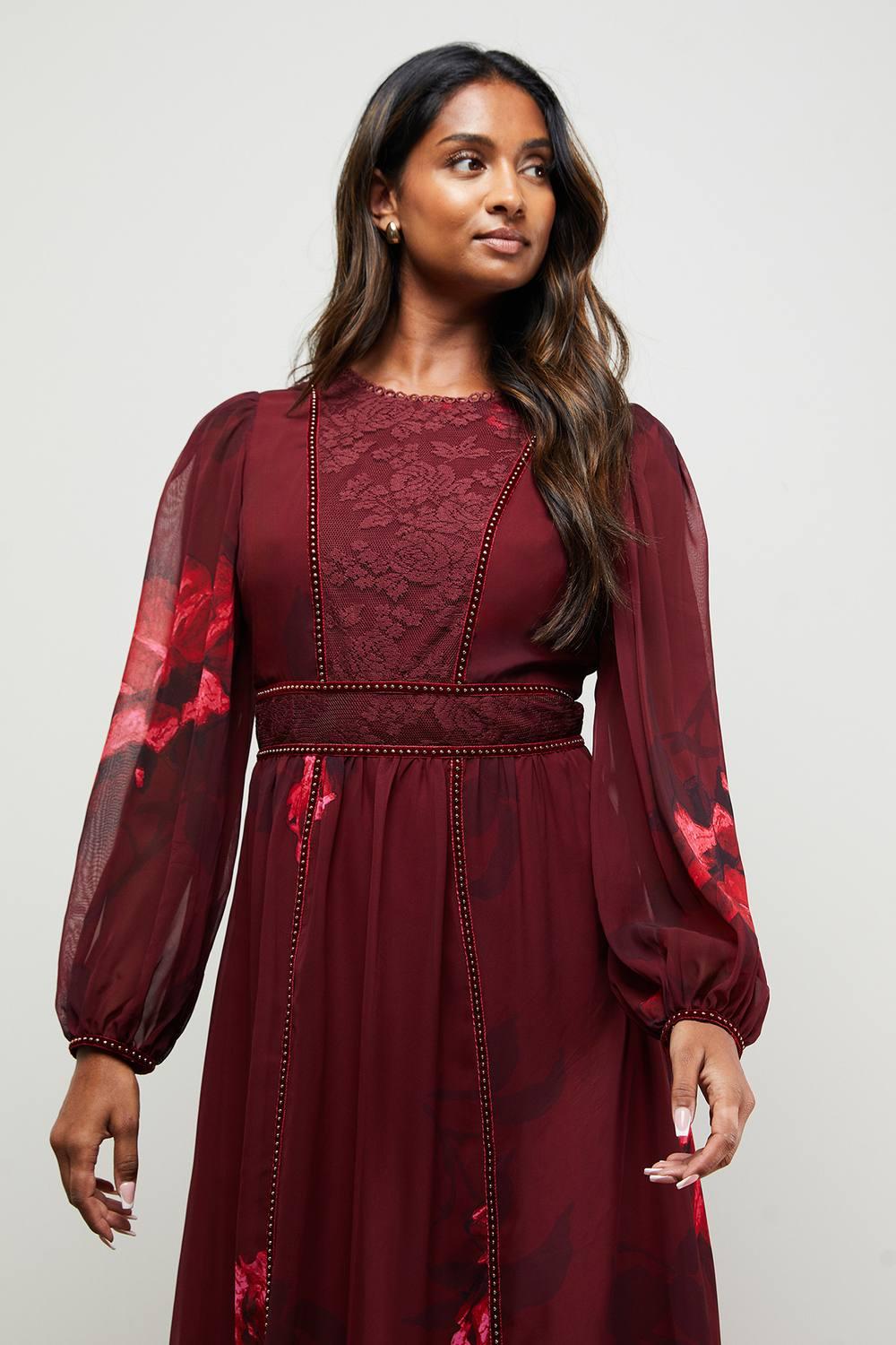 open lace back dress Baltic Born Womens Tatiana Velvet One Shoulder Maxi Dress | Rust
