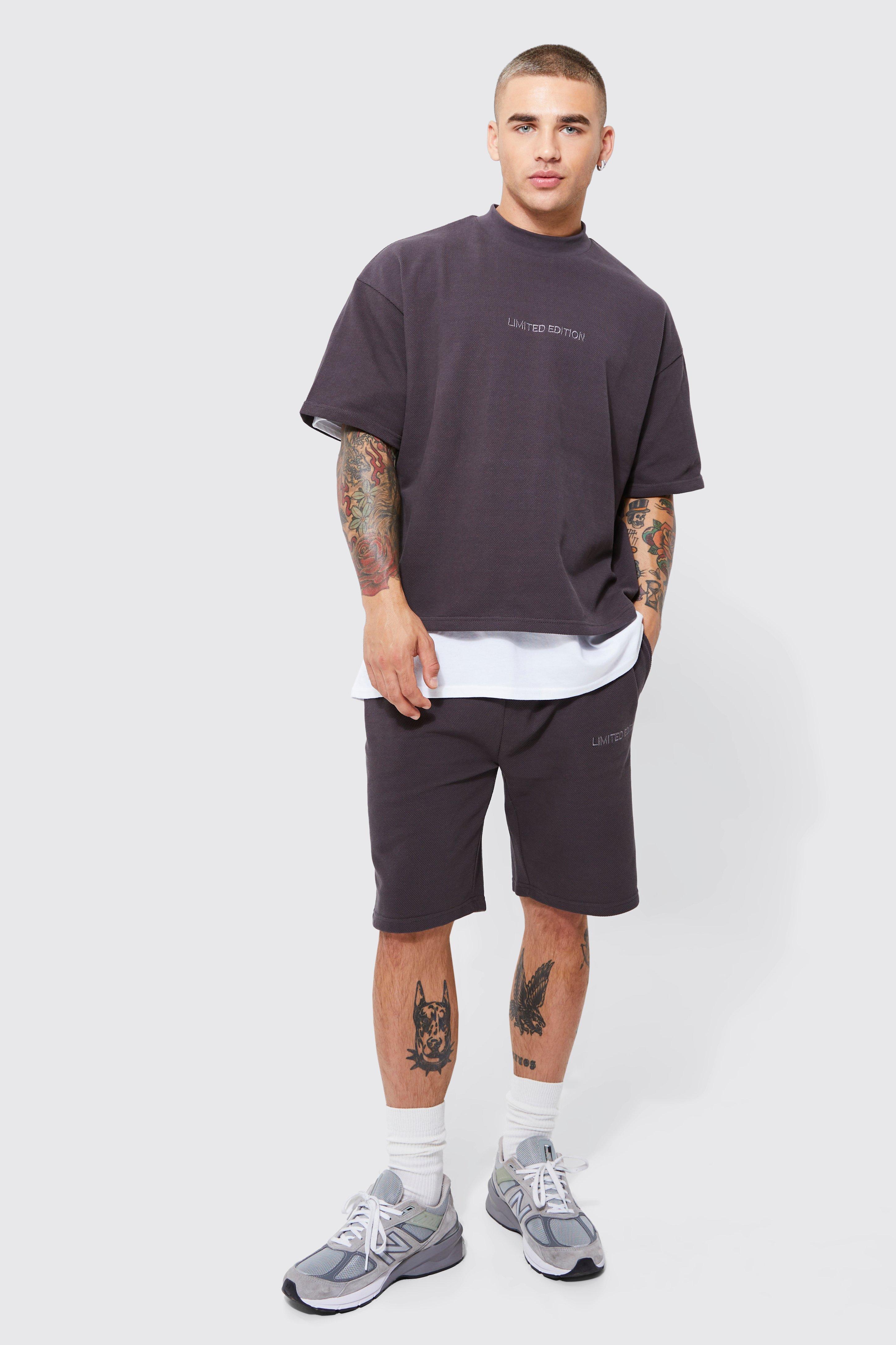 Oversized Overdye Lmtd T-shirt And Short Set