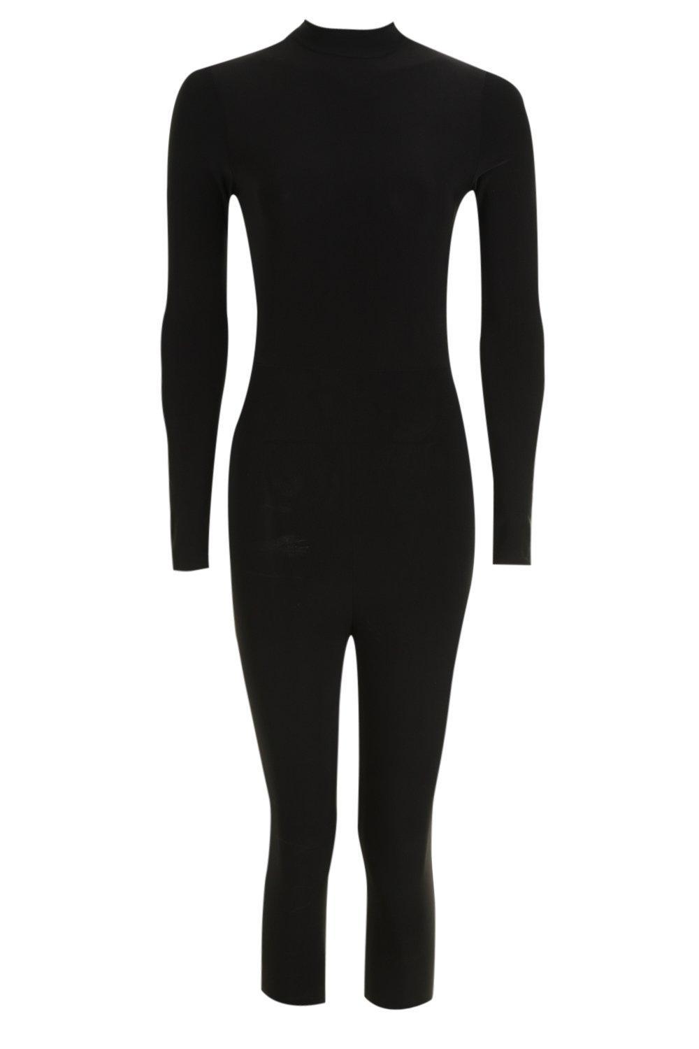 long sleeve unitard jumpsuit