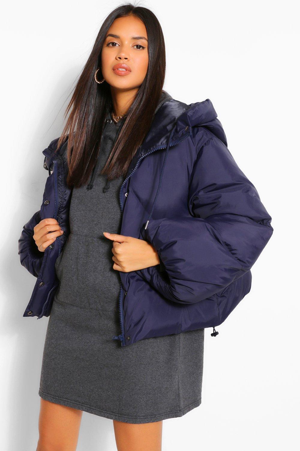 navy puffer jacket