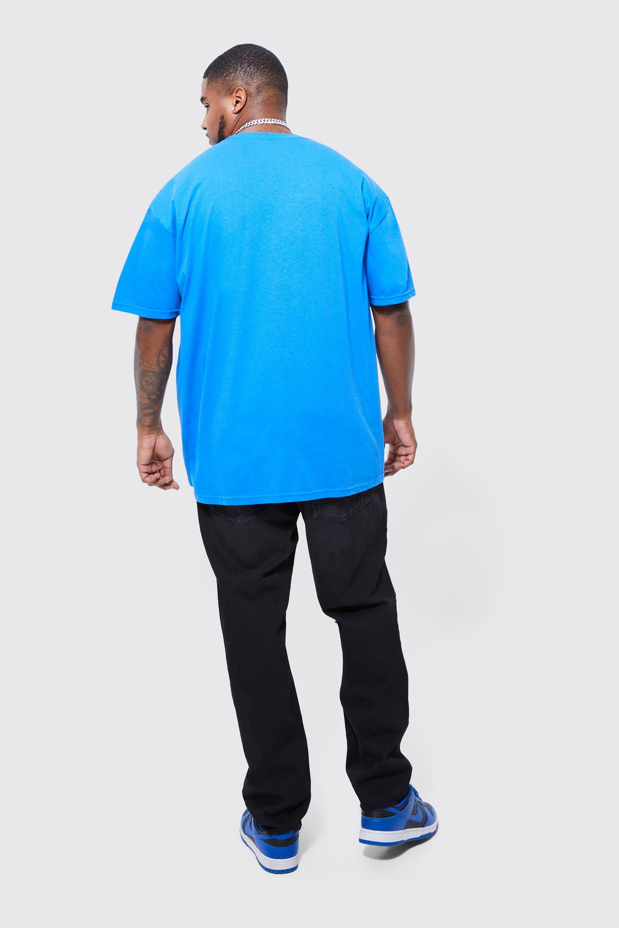 BoohooMAN Plus Casper License T-shirt in Blue for Men