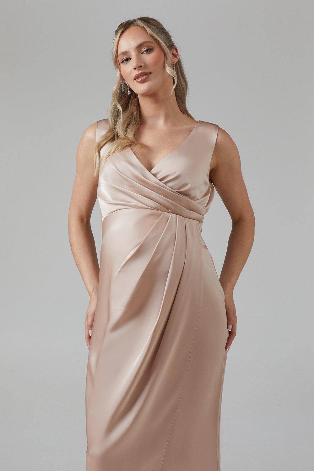 Designer Satin Empire Waist Dresses for Women - Up to 74% off | Lyst