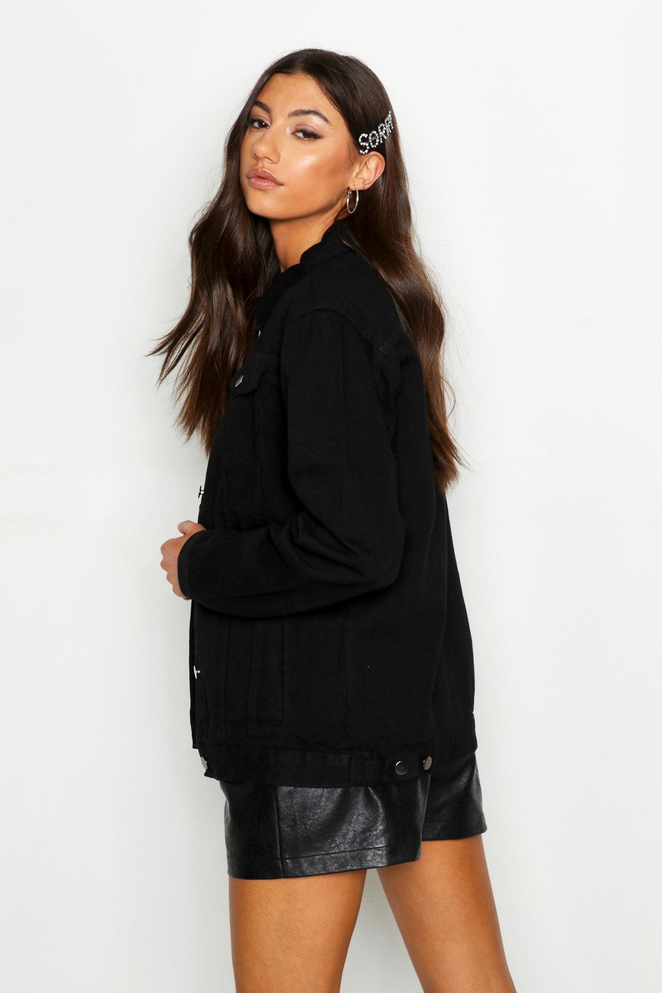 tall womens jean jacket