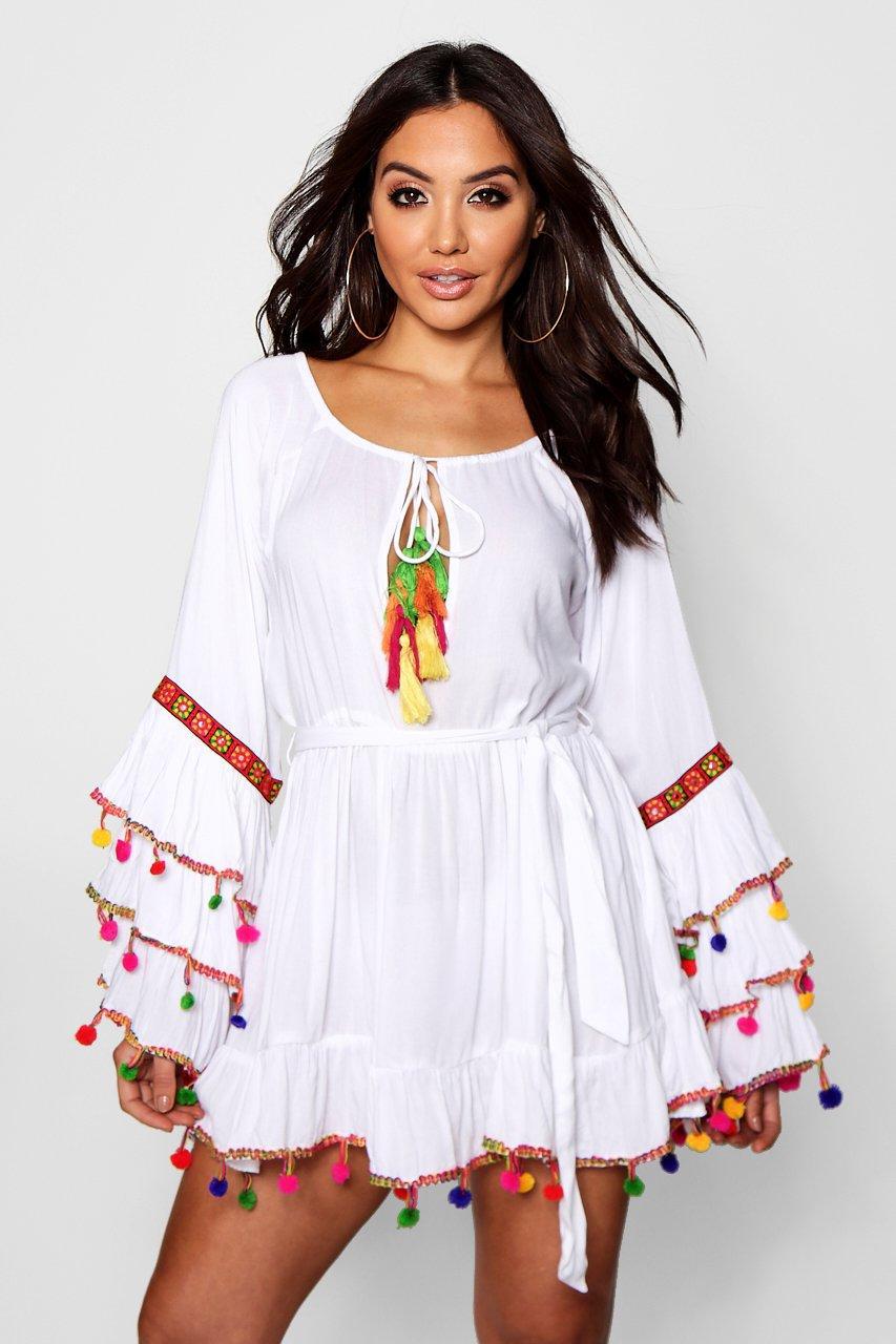 boohoo beach dress