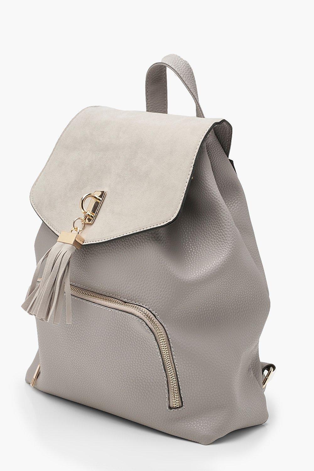 tassel backpack