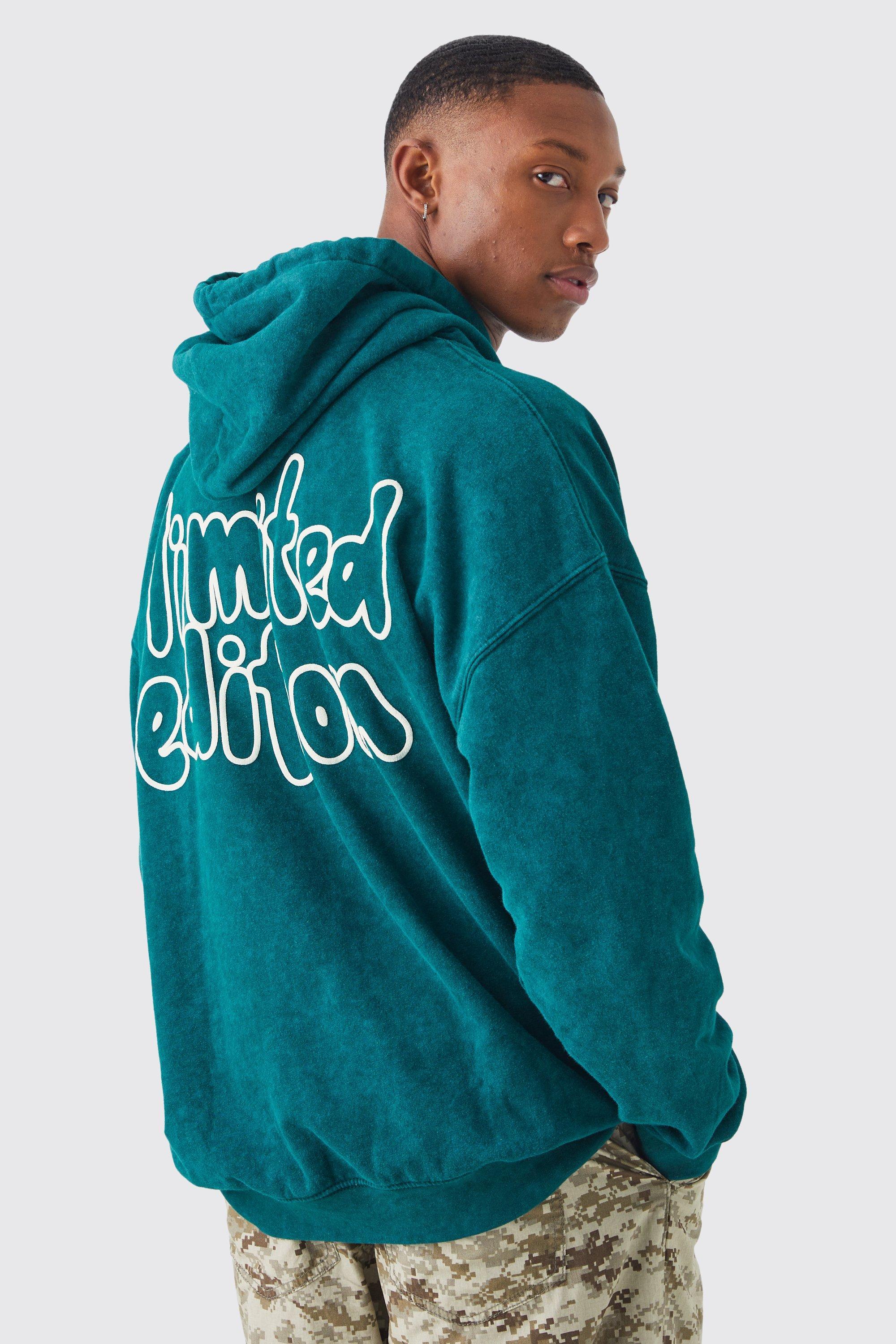 Boohoo blue outlet hoodie
