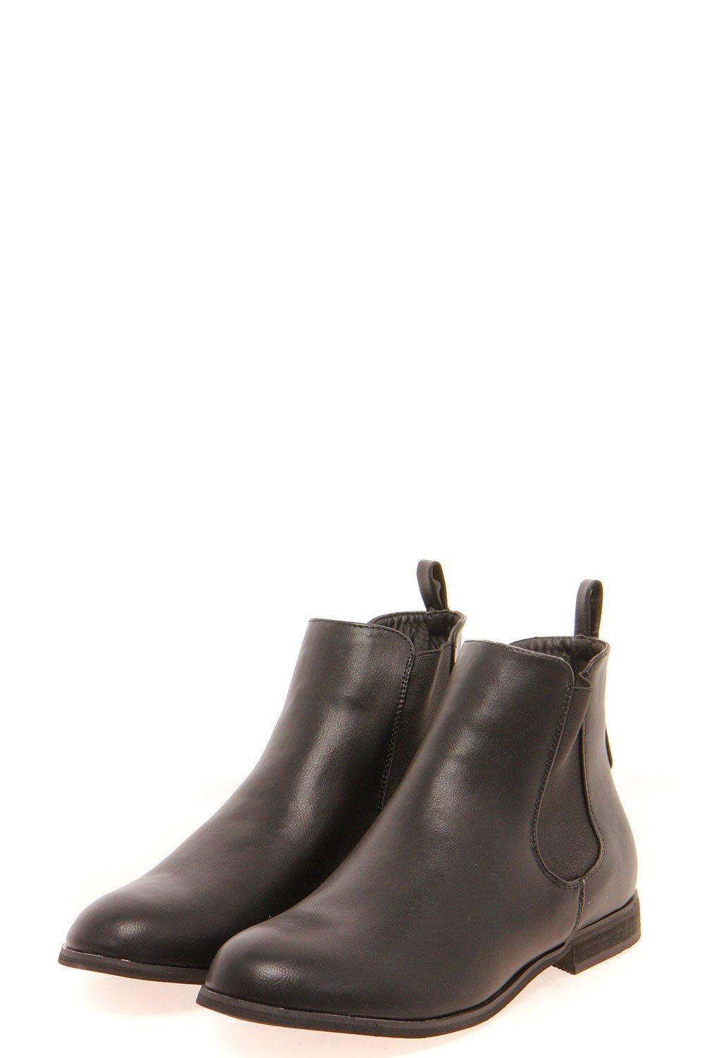 boohoo flat chelsea boot